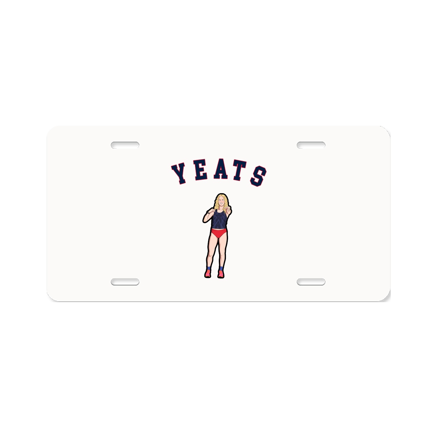 License Plate — Shirsey Arch in Classic