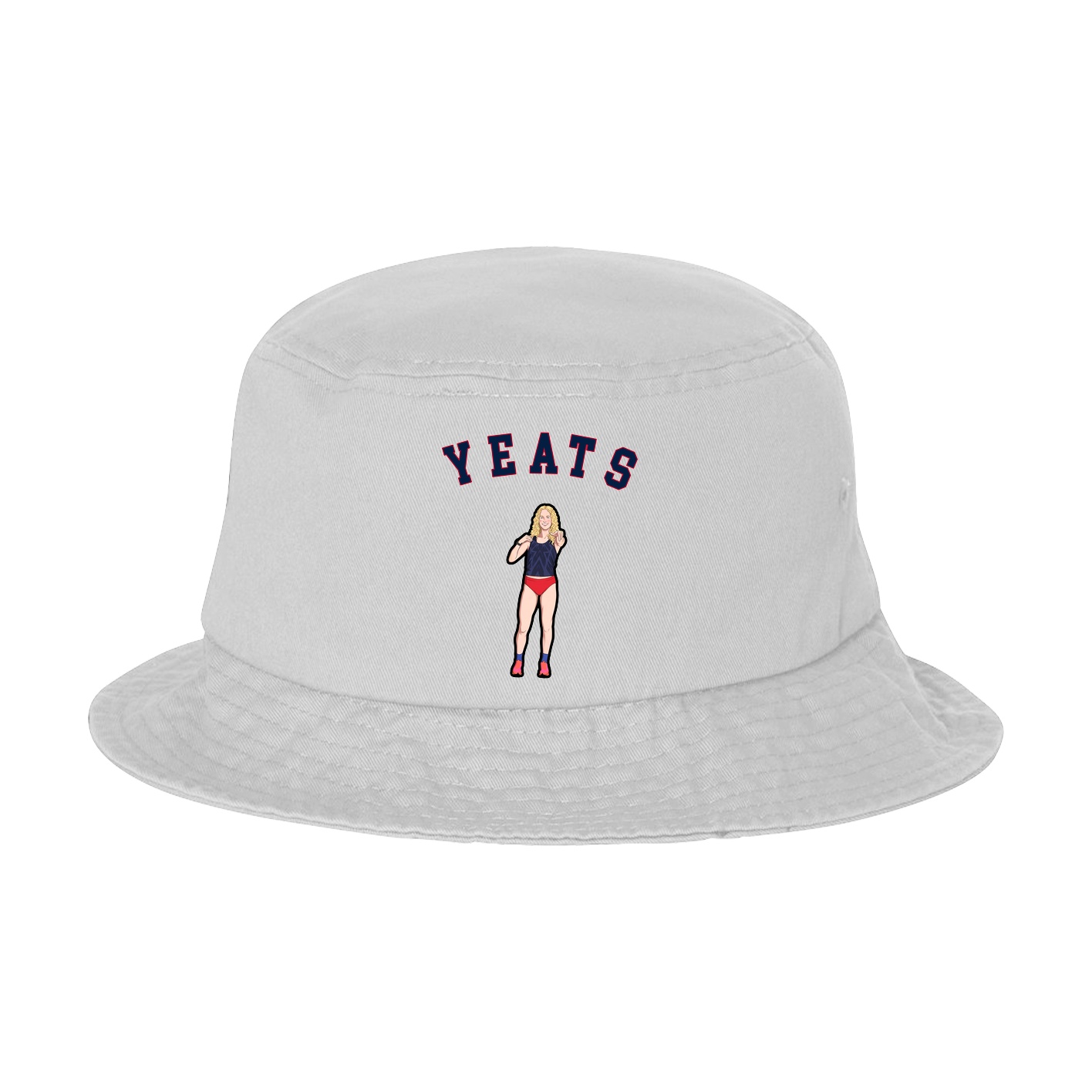 Bucket Cap — Shirsey Arch in White