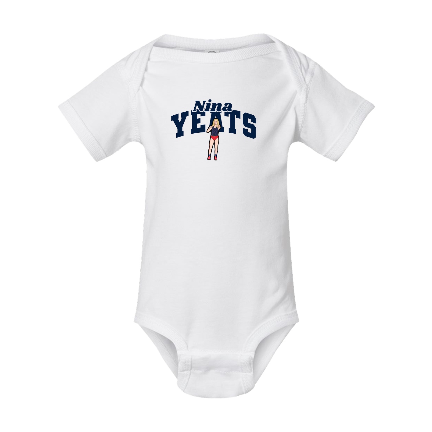 Baby Onesie — Signature Arch in White