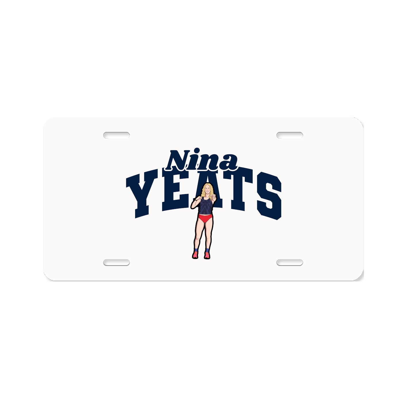 License Plate — Signature Arch in Classic