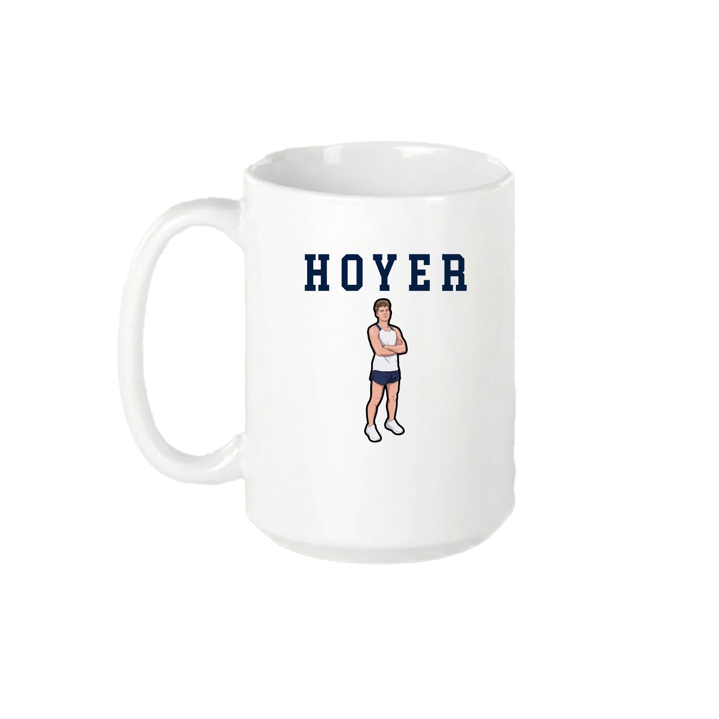 15oz Coffee Mug — Shirsey in White