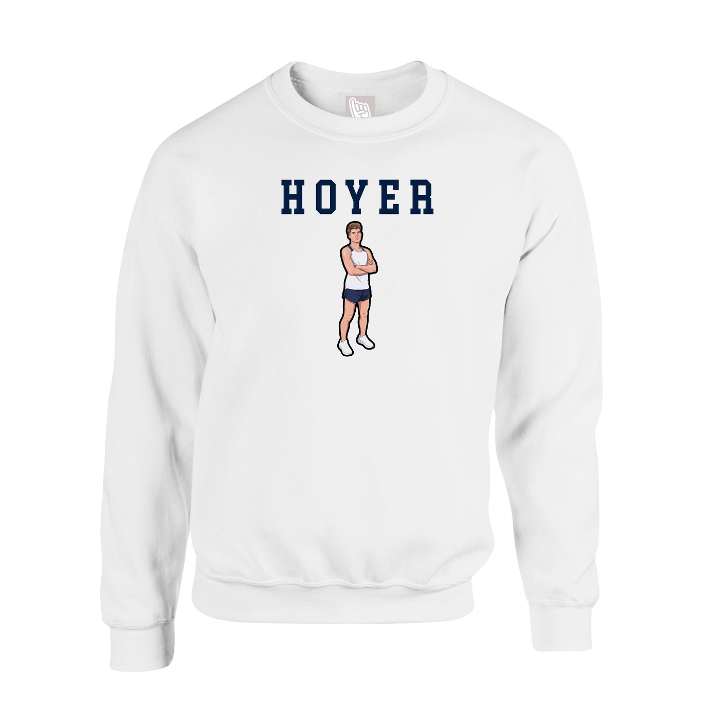 Fleece Crew — Shirsey in White