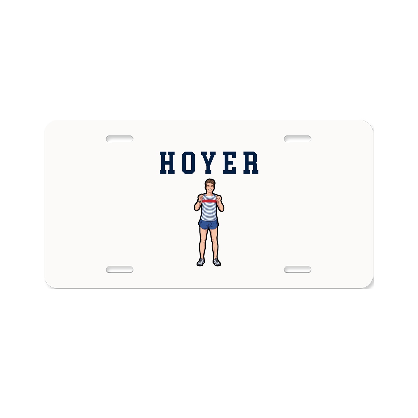 License Plate — Shirsey in Classic