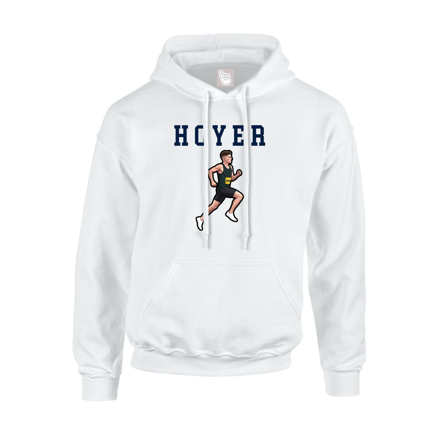 Hoodie — Shirsey in White