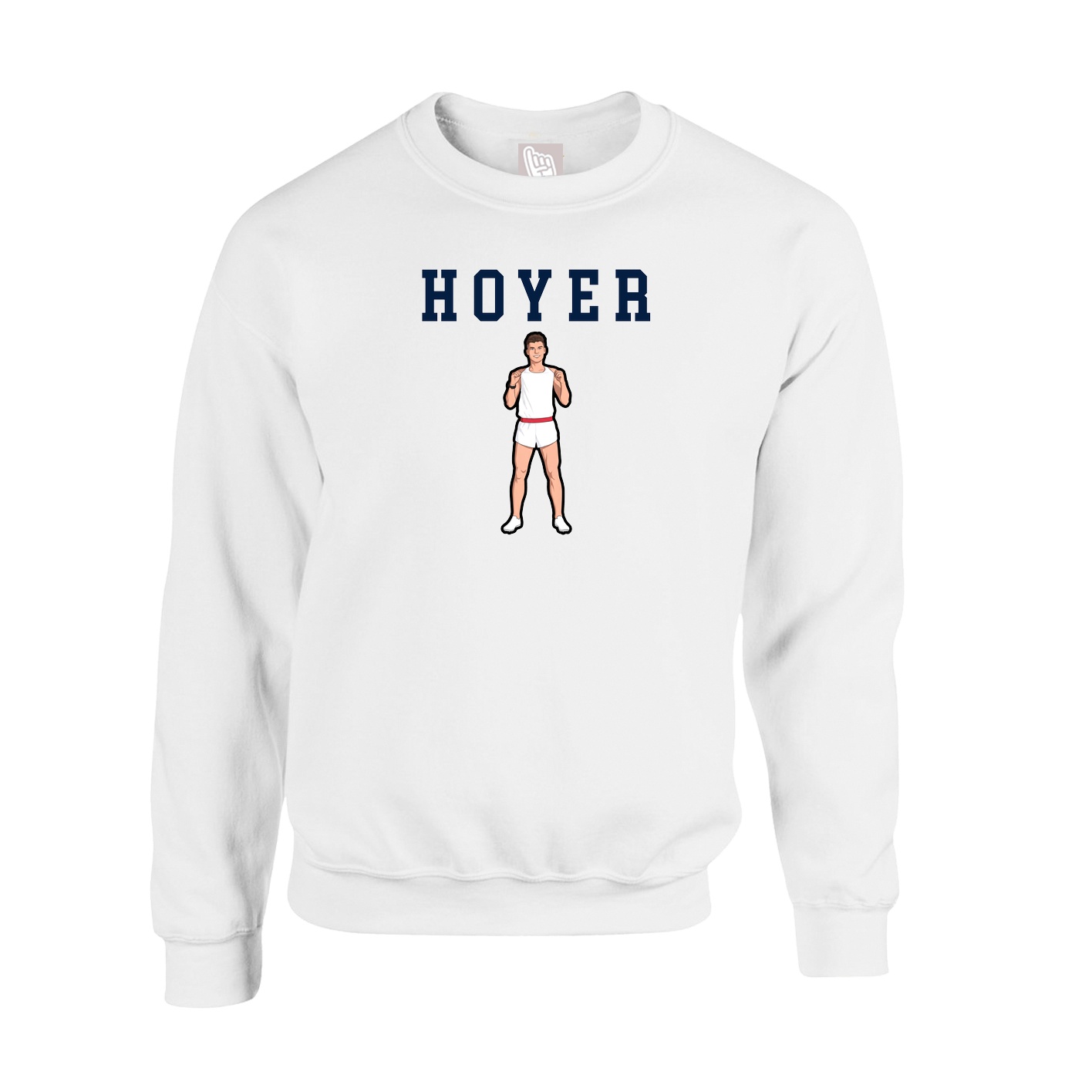 Fleece Crew — Shirsey in White