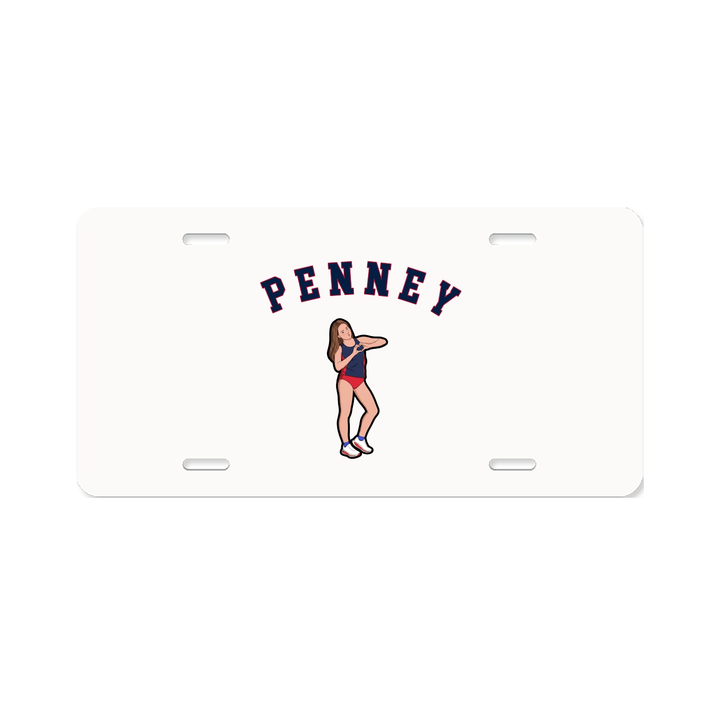 License Plate — Shirsey Arch in Classic