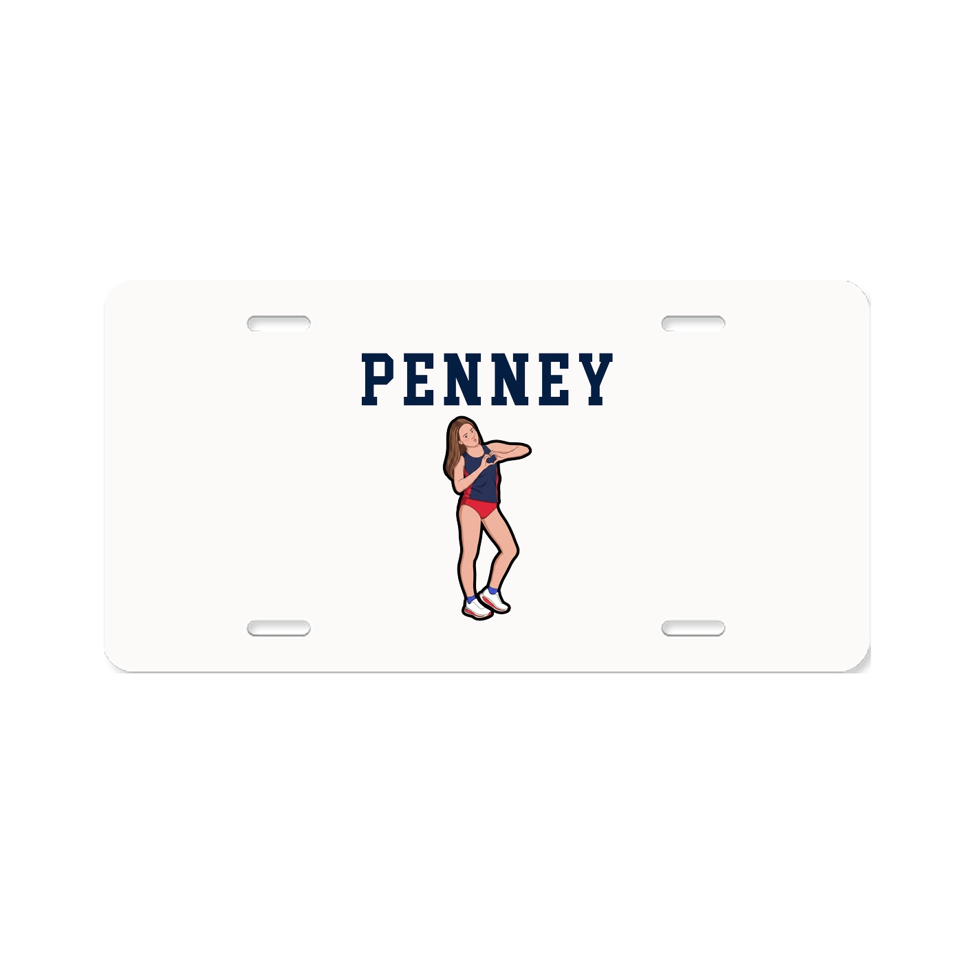 License Plate — Shirsey in Classic
