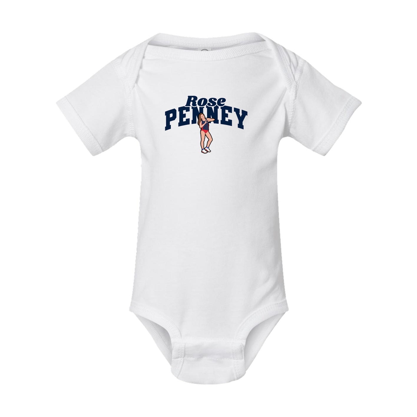 Baby Onesie — Signature Arch in White
