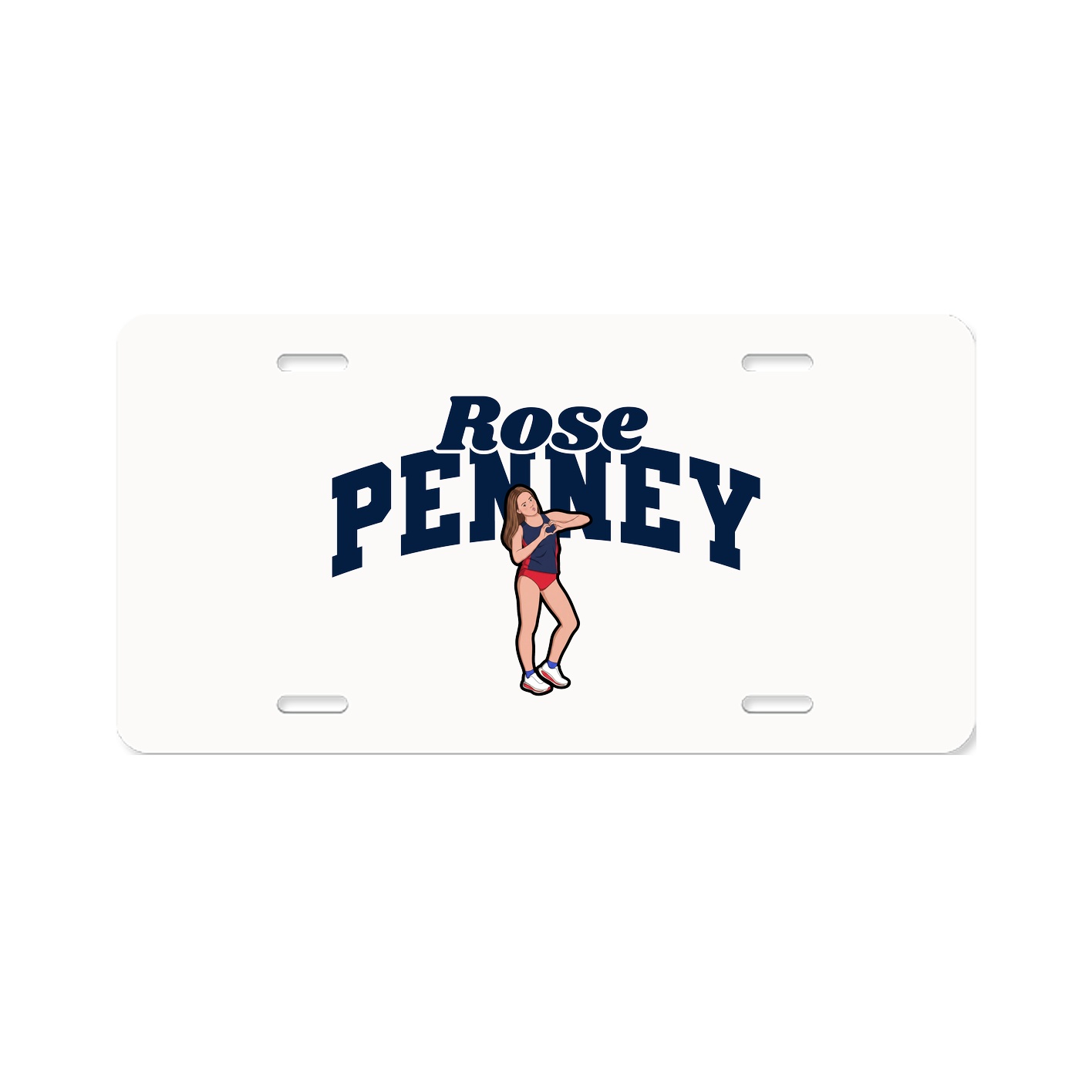 License Plate — Signature Arch in Classic