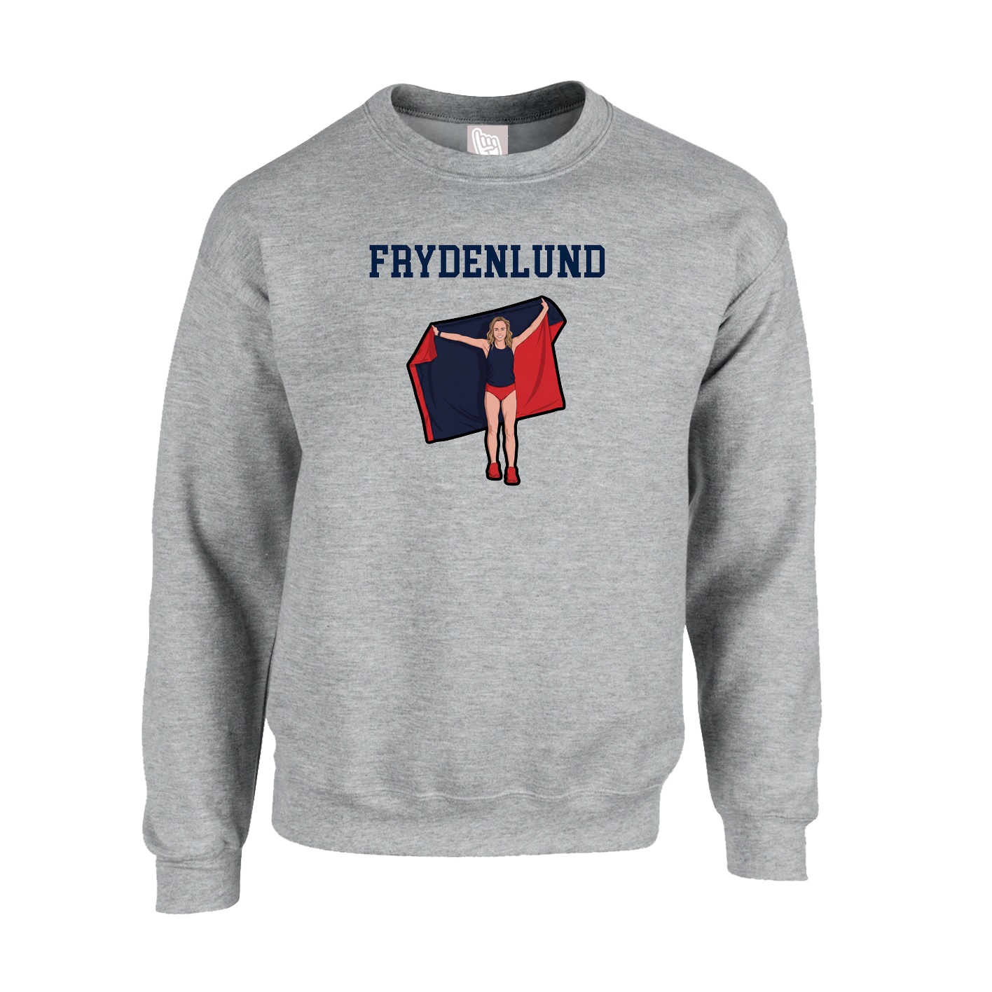 Fleece Crew — Shirsey in Grey