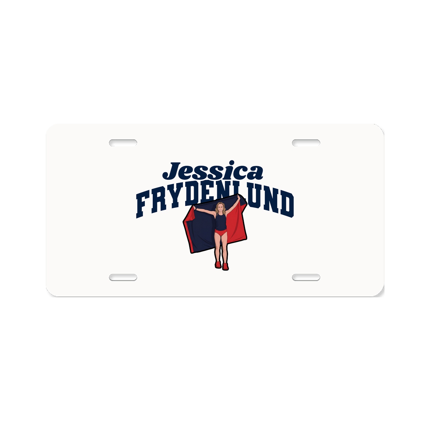 License Plate — Signature Arch in Classic