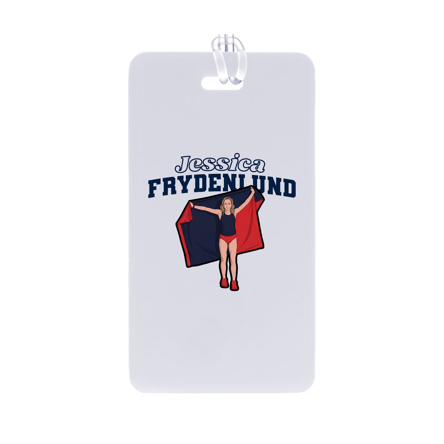 Bag Tag — Name Arch in Classic