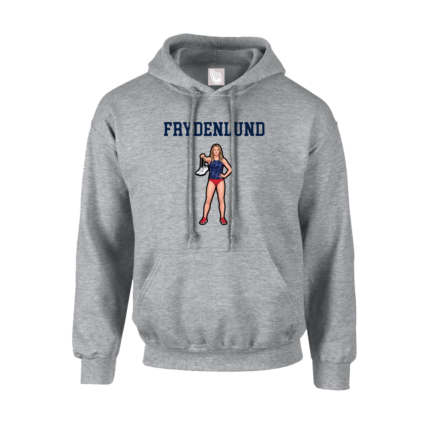 Hoodie — Shirsey in Grey