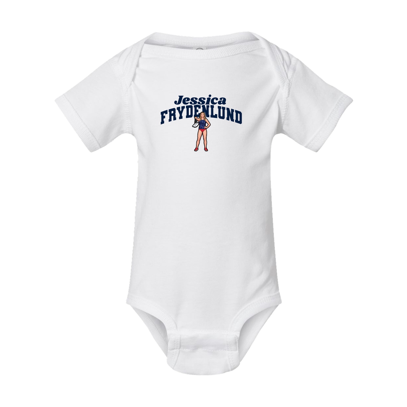 Baby Onesie — Signature Arch in White