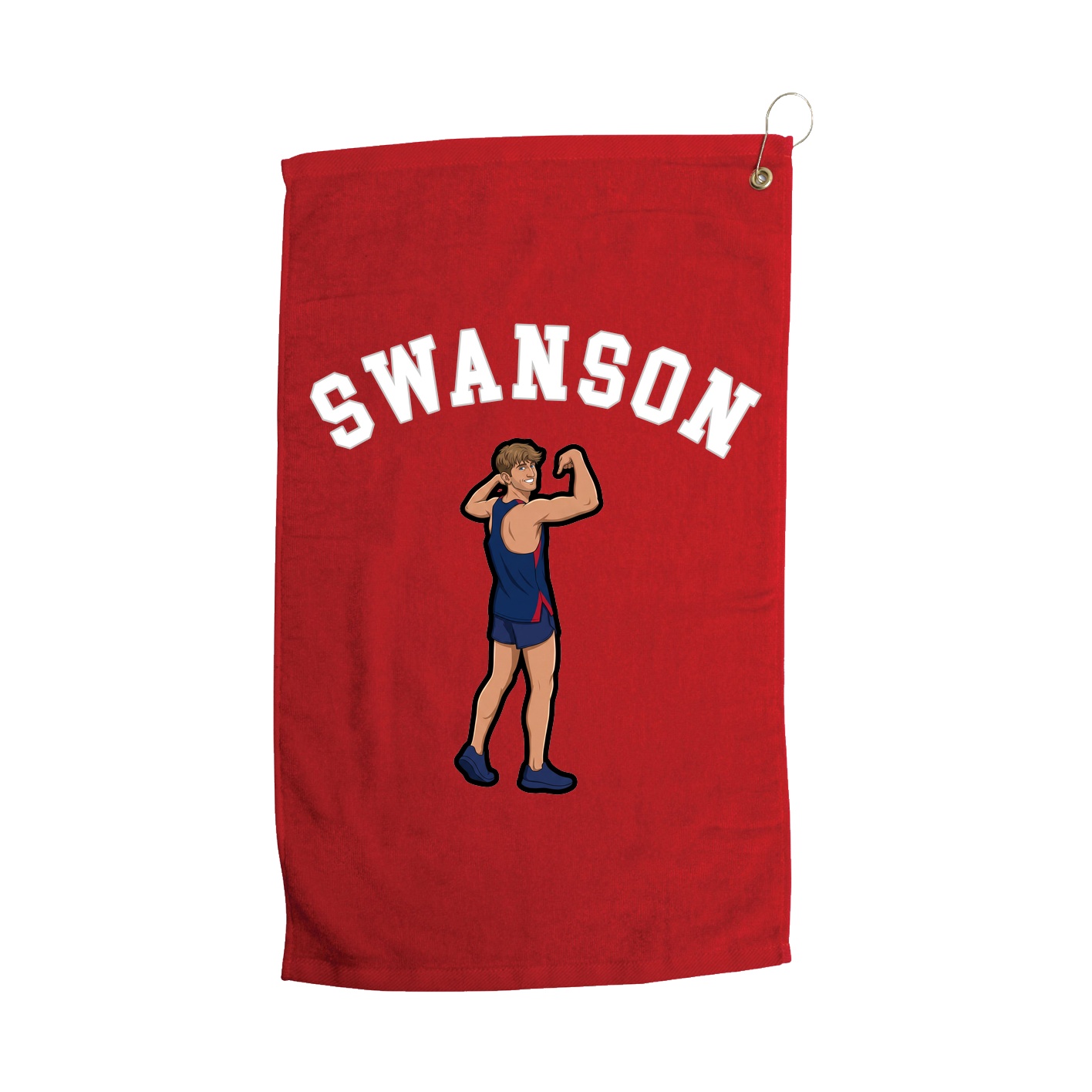 Golf Towel — Shirsey Arch in Red