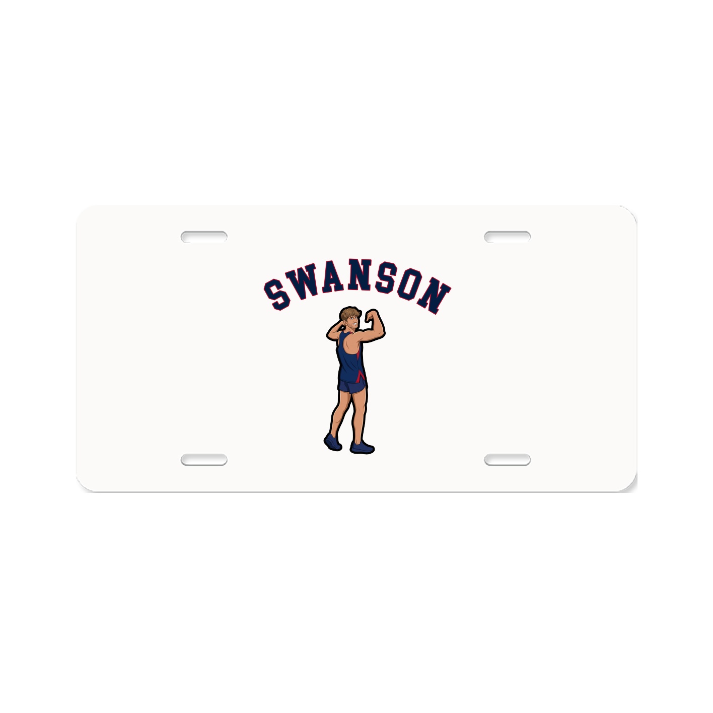 License Plate — Shirsey Arch in Classic