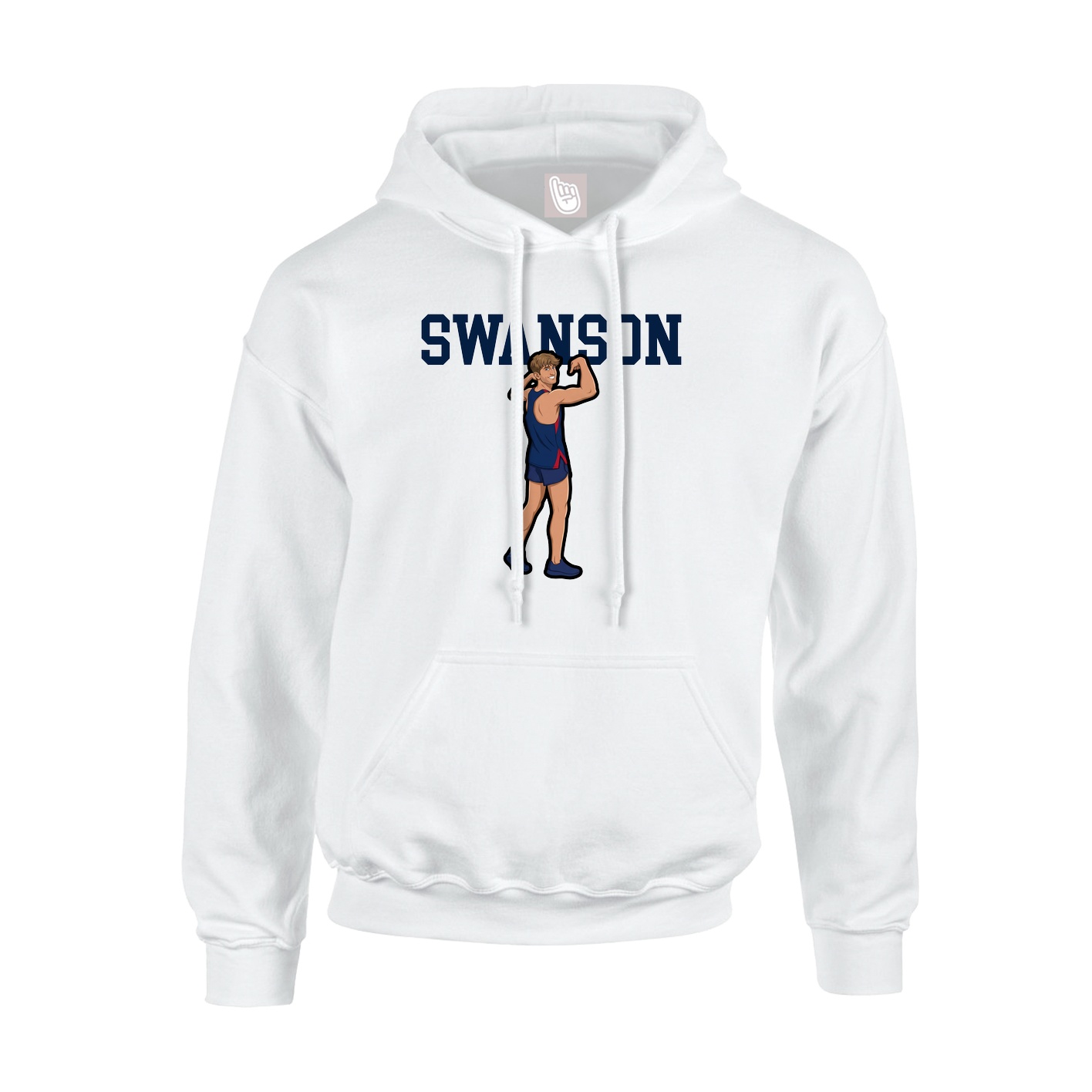 Youth Hoodie — Shirsey in White