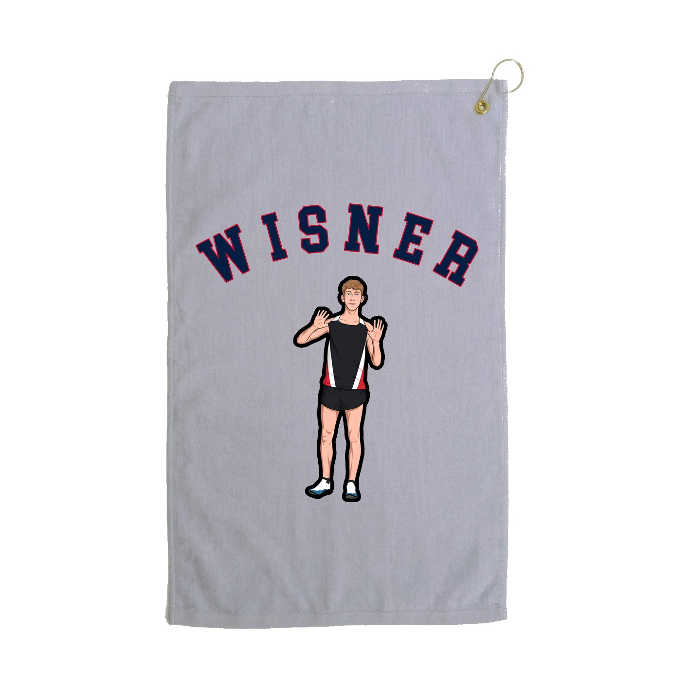 Golf Towel — Shirsey Arch in Grey