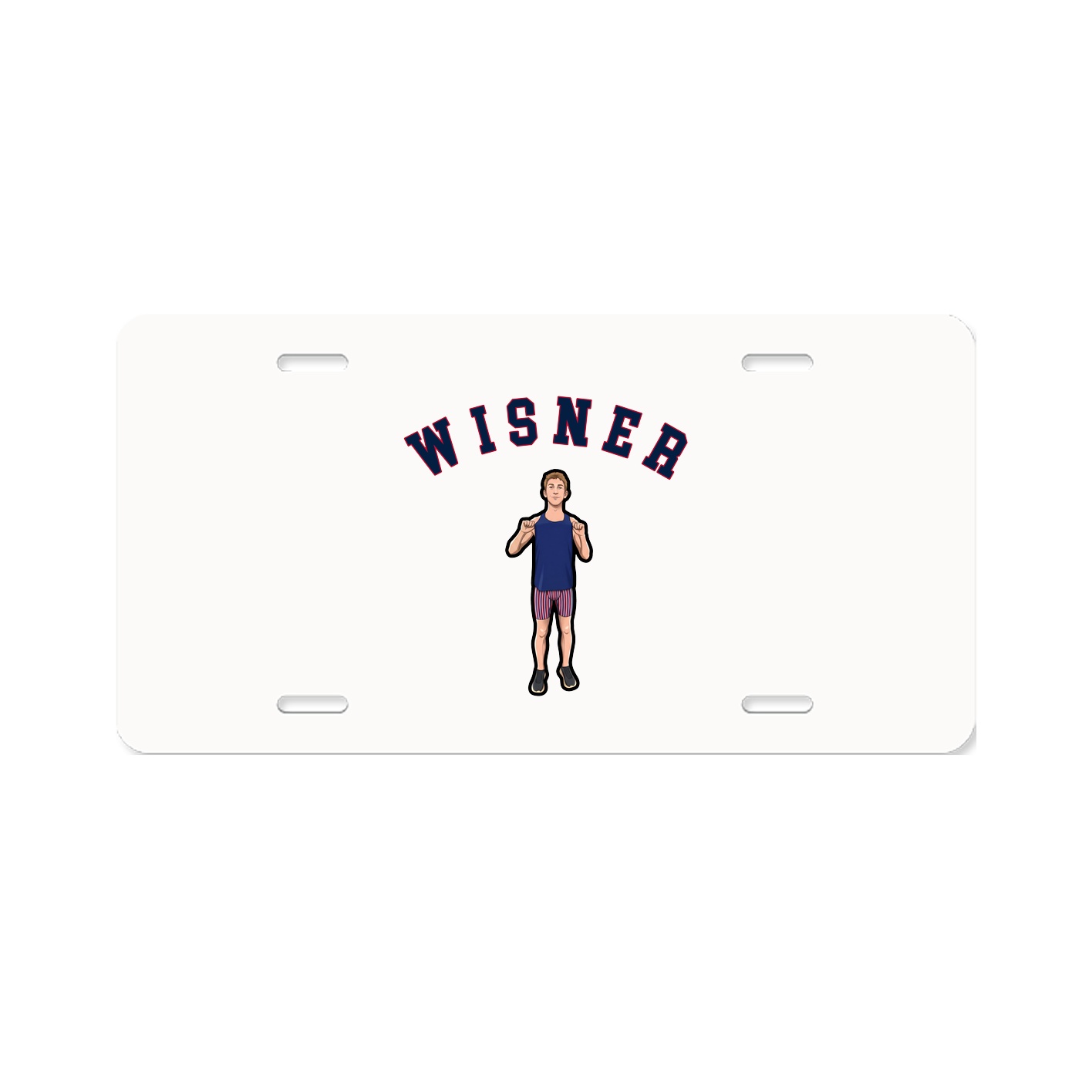 License Plate — Shirsey Arch in Classic