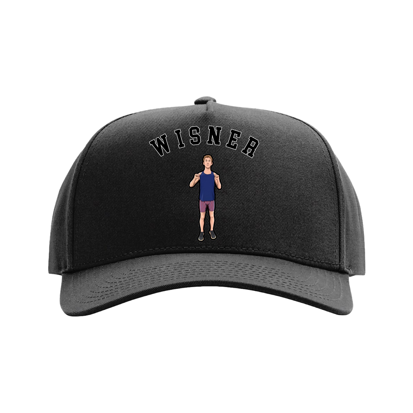 Full Fabric Five-Panel Champ Cap