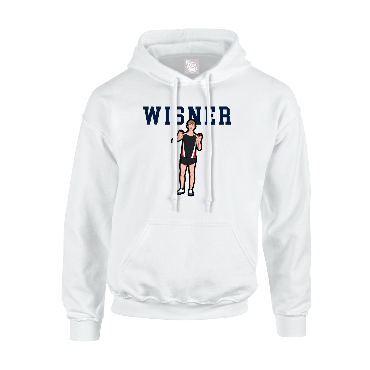 Youth Hoodie — Shirsey in White
