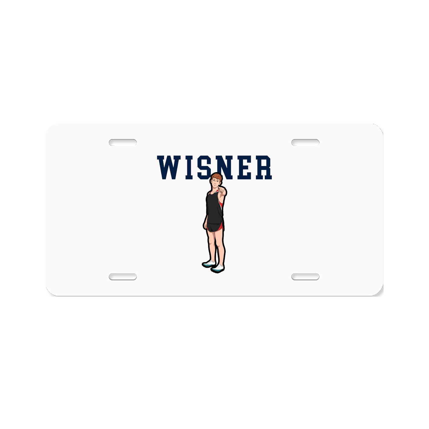 License Plate — Shirsey in Classic