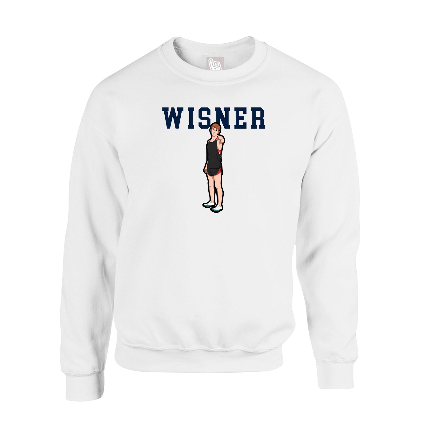 Fleece Crew — Shirsey in White