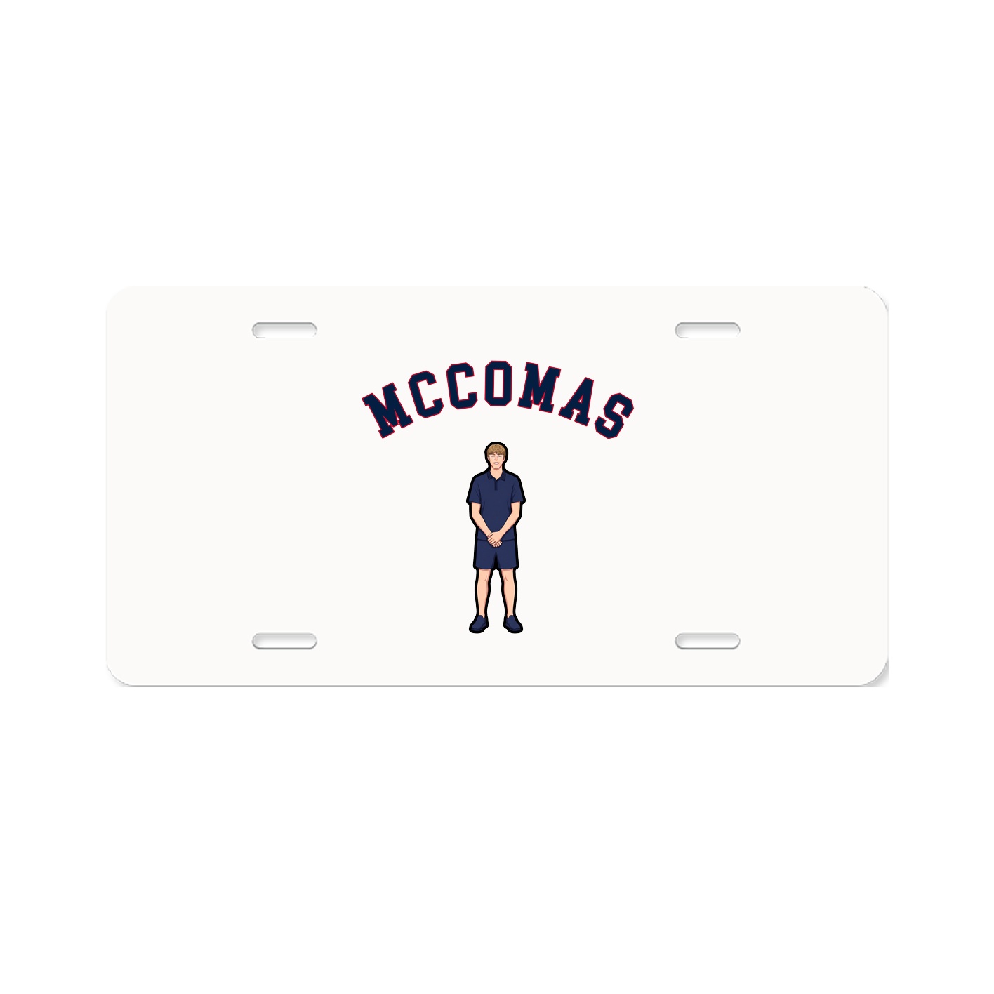License Plate — Shirsey Arch in Classic