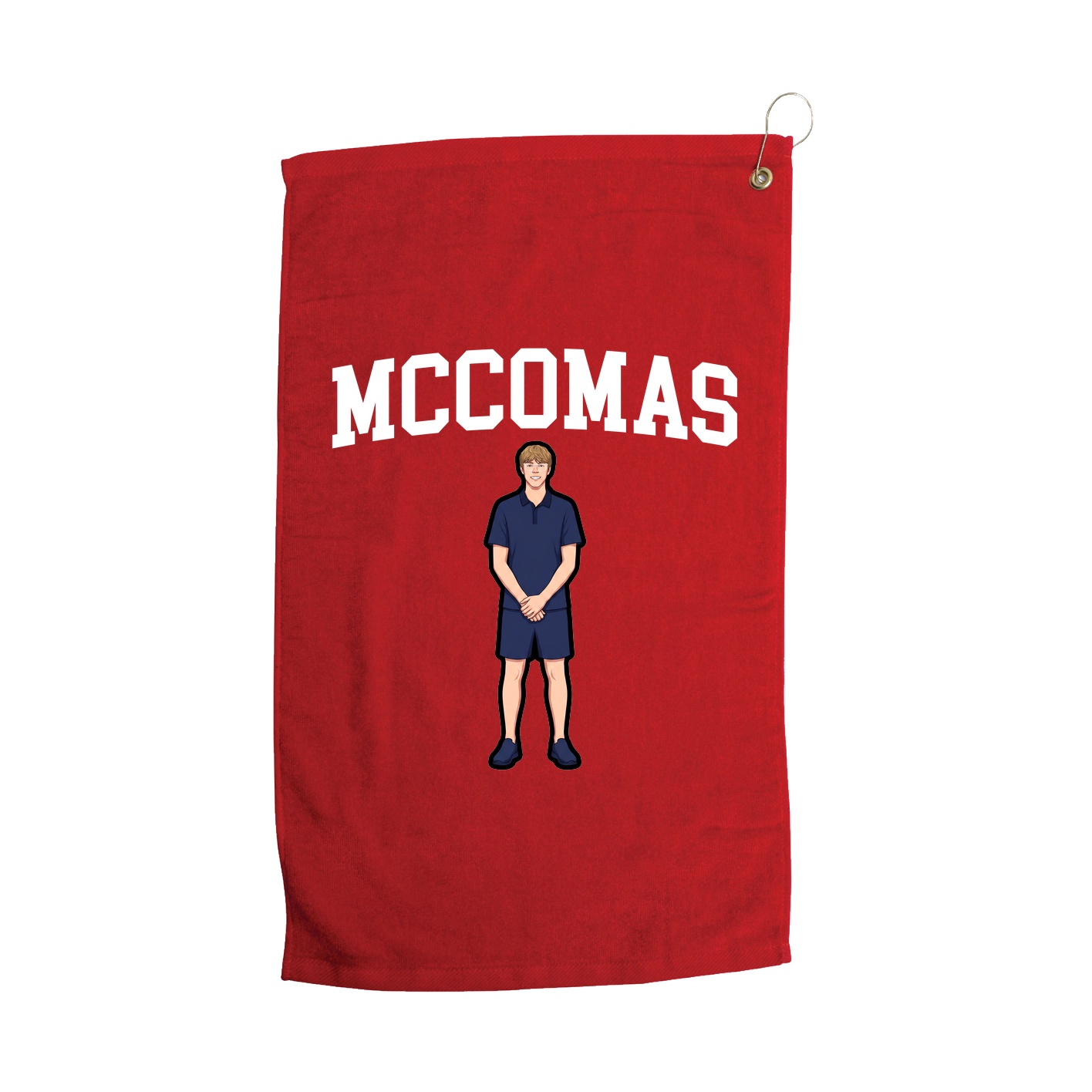 Golf Towel — Shirsey in Red
