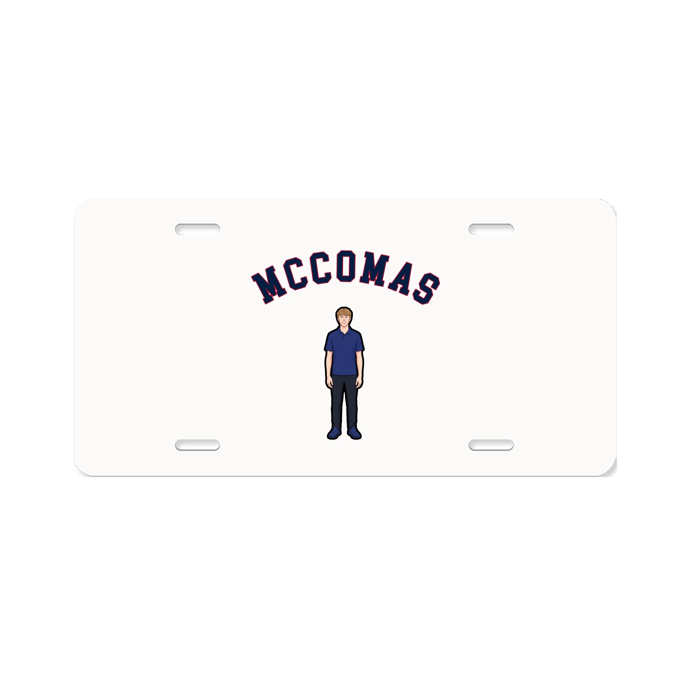 License Plate — Shirsey Arch in Classic