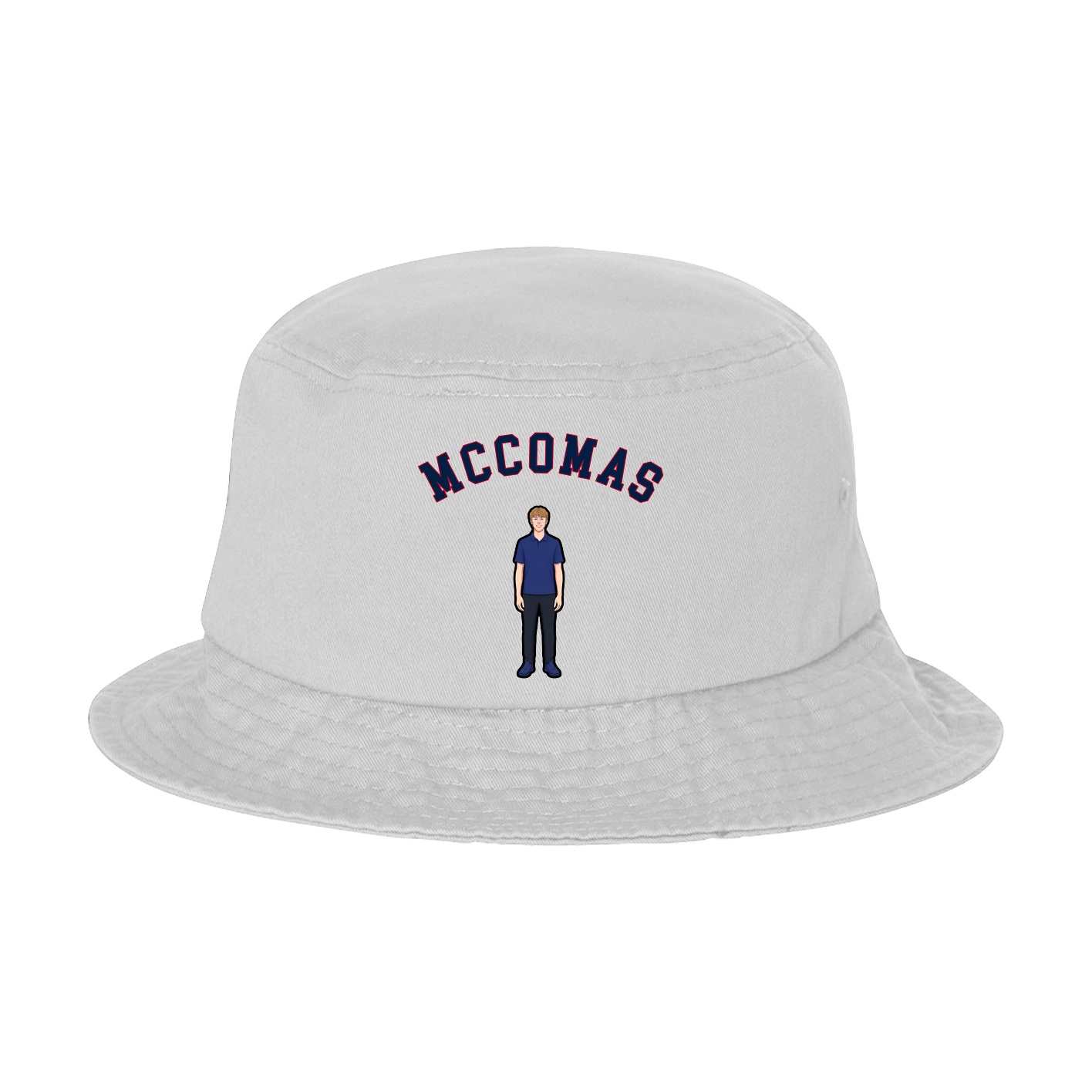 Bucket Cap — Shirsey Arch in White