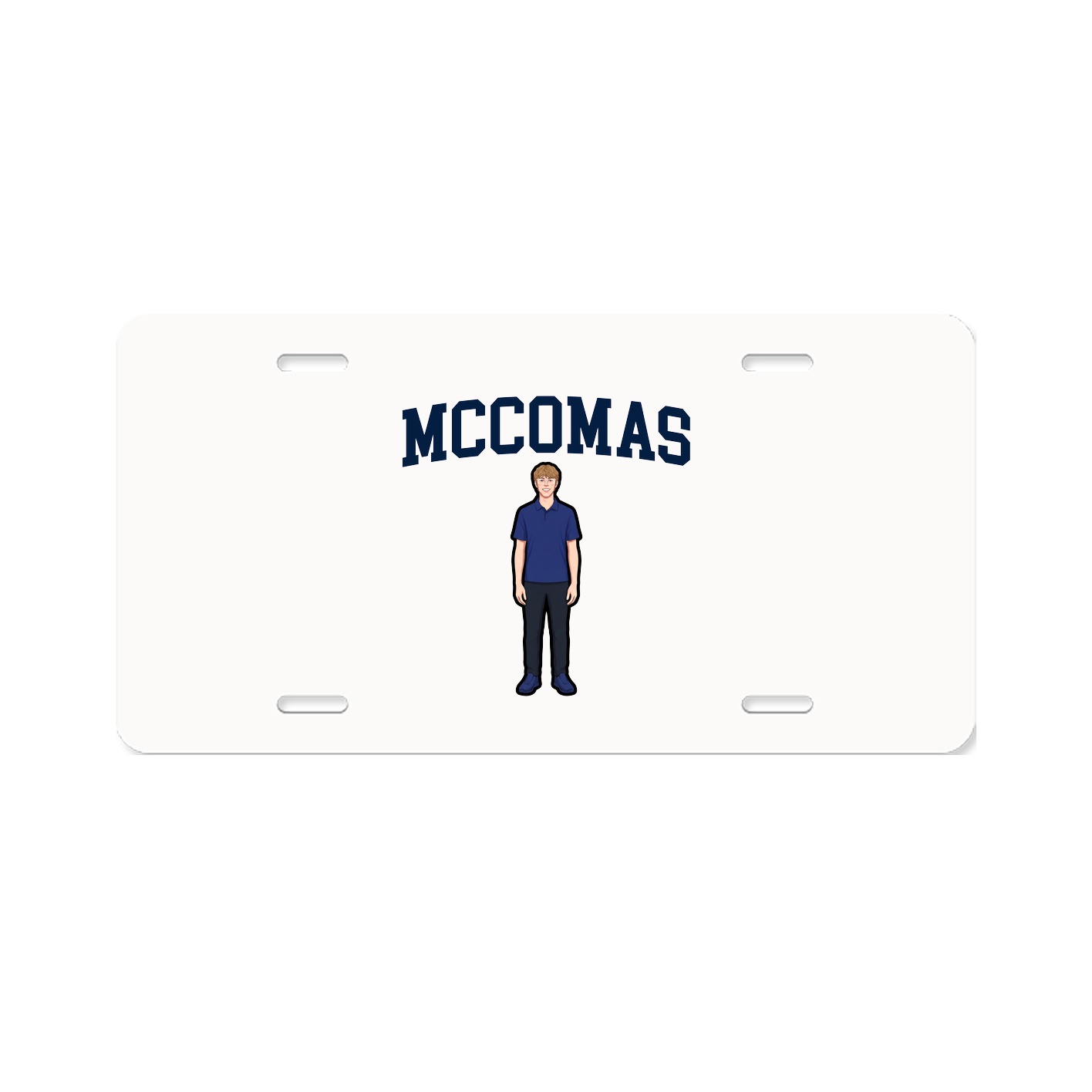 License Plate — Shirsey in Classic