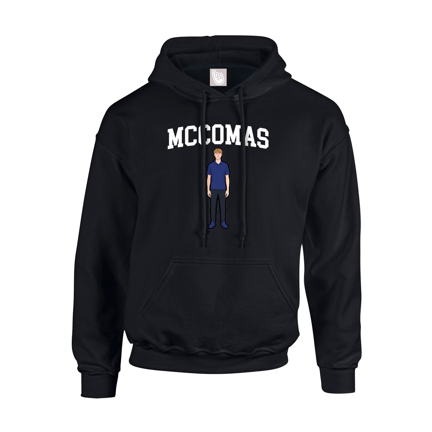 Youth Hoodie — Shirsey in Black