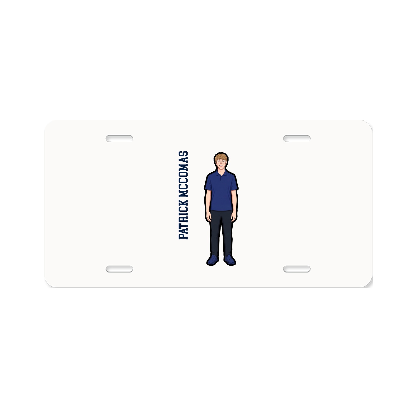 Aluminum License Plate