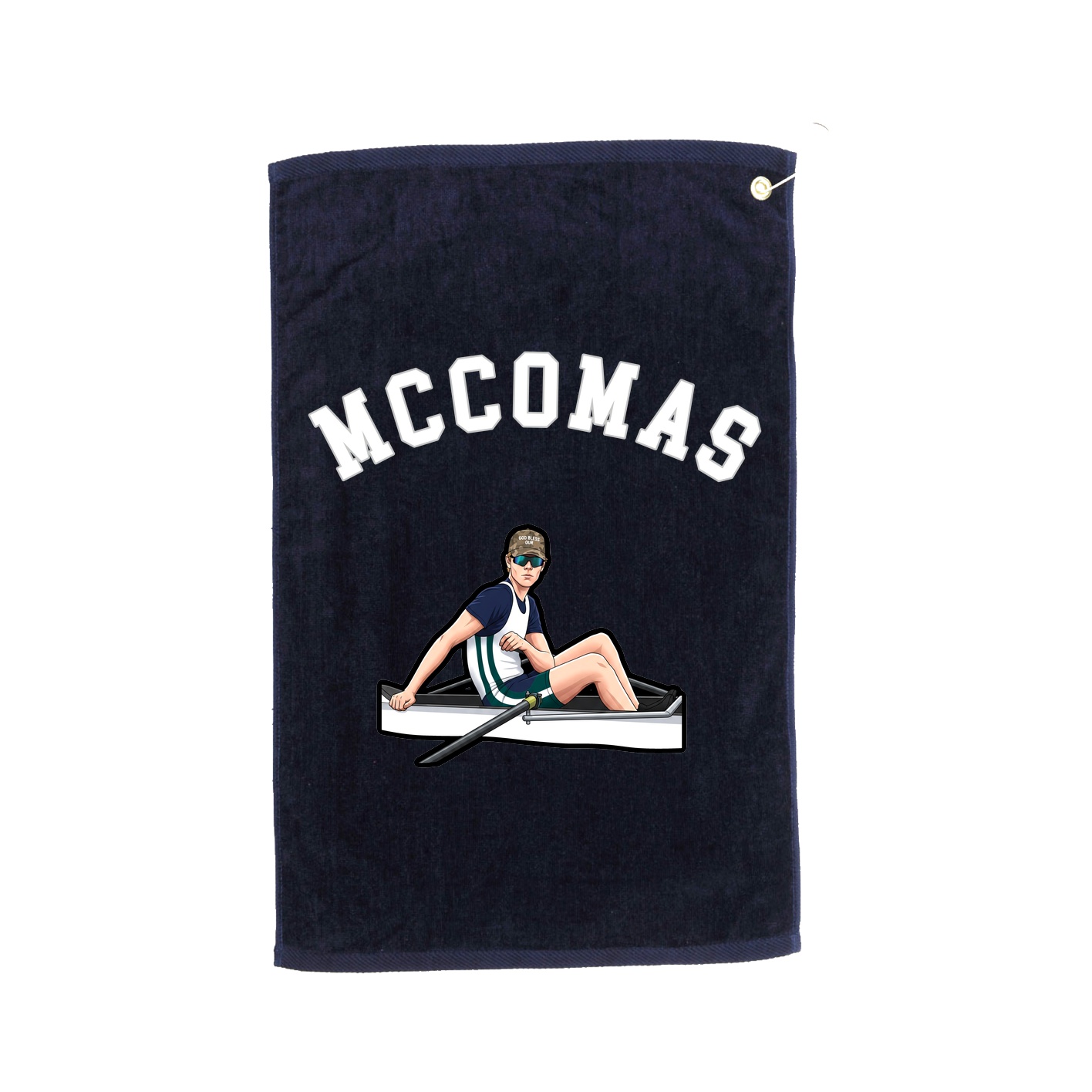 Golf Towel — Shirsey Arch in Navy