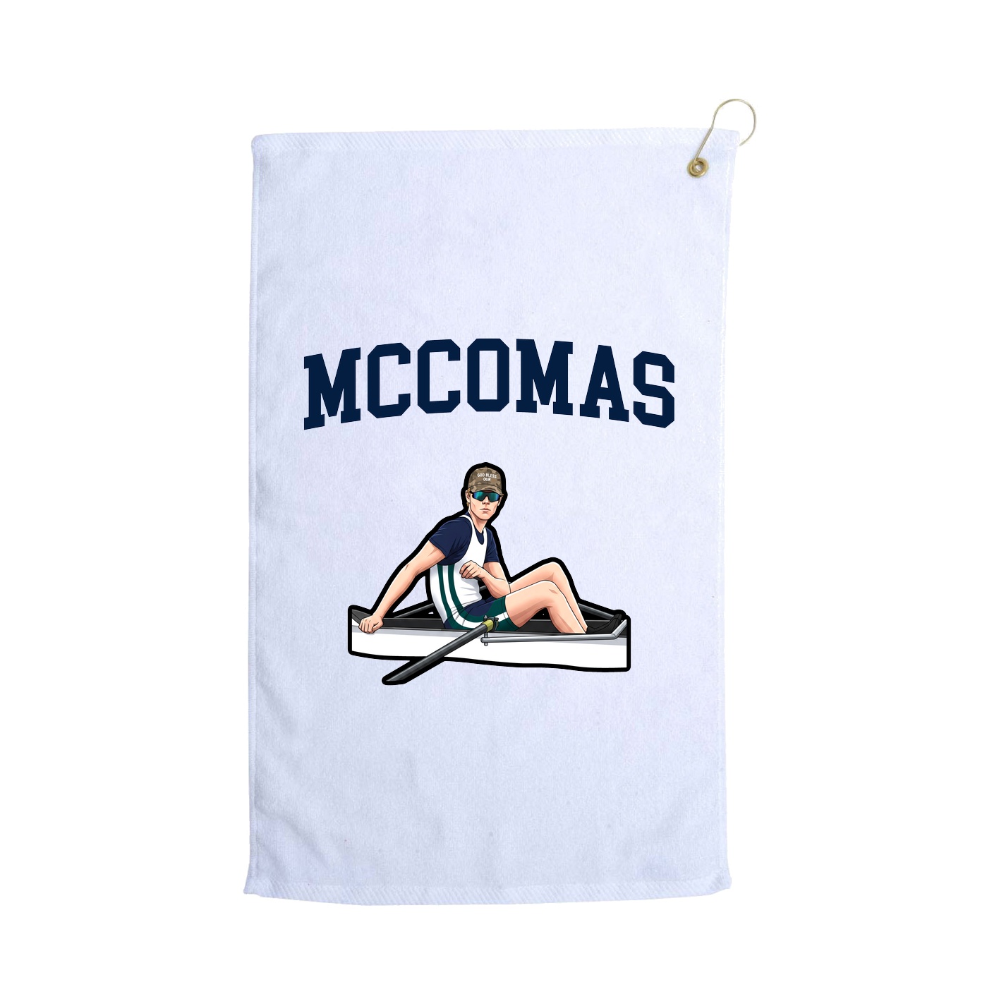 Golf Towel — Shirsey in White