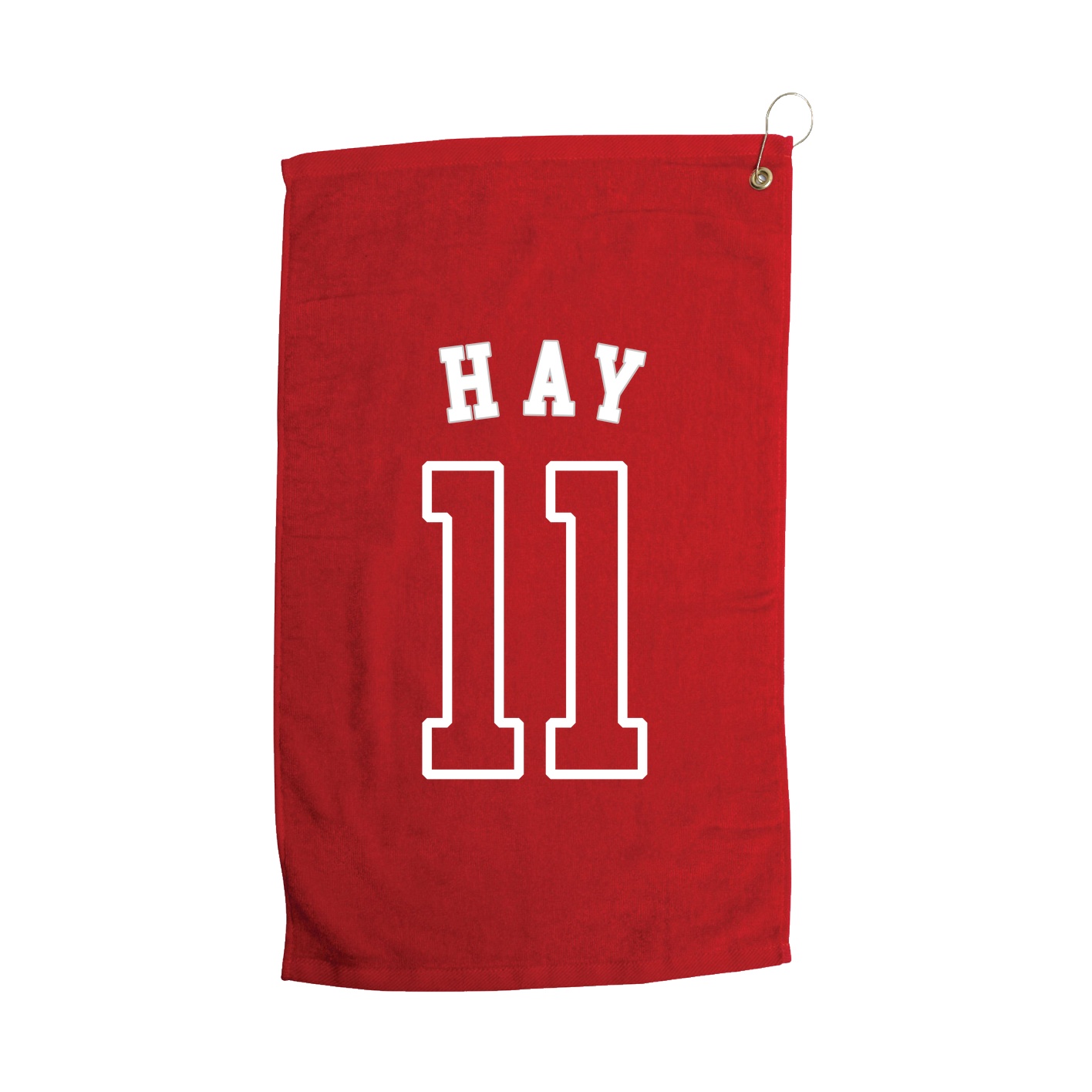 Golf Towel — Shirsey Arch in Red