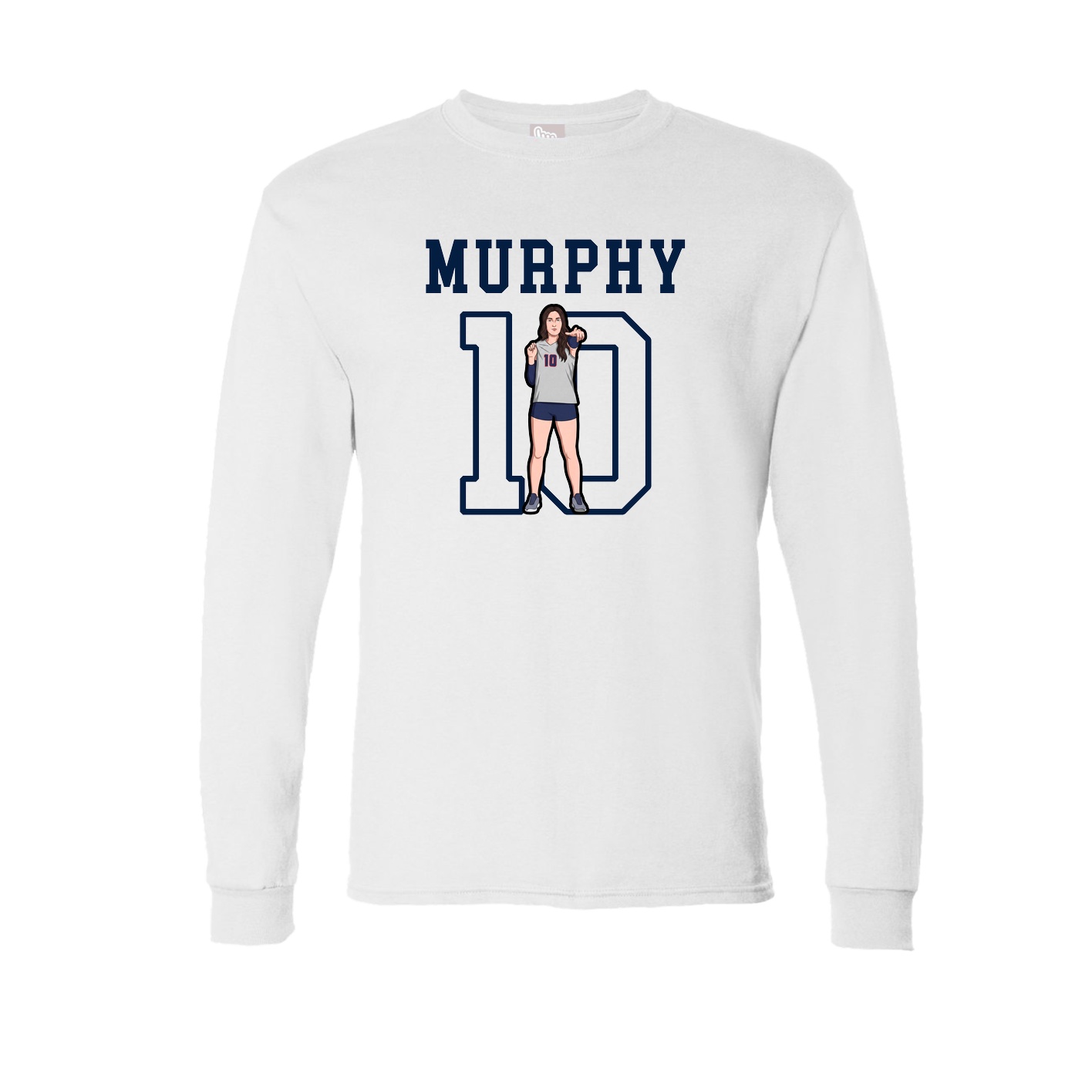 Long Sleeve Tee — Shirsey in White