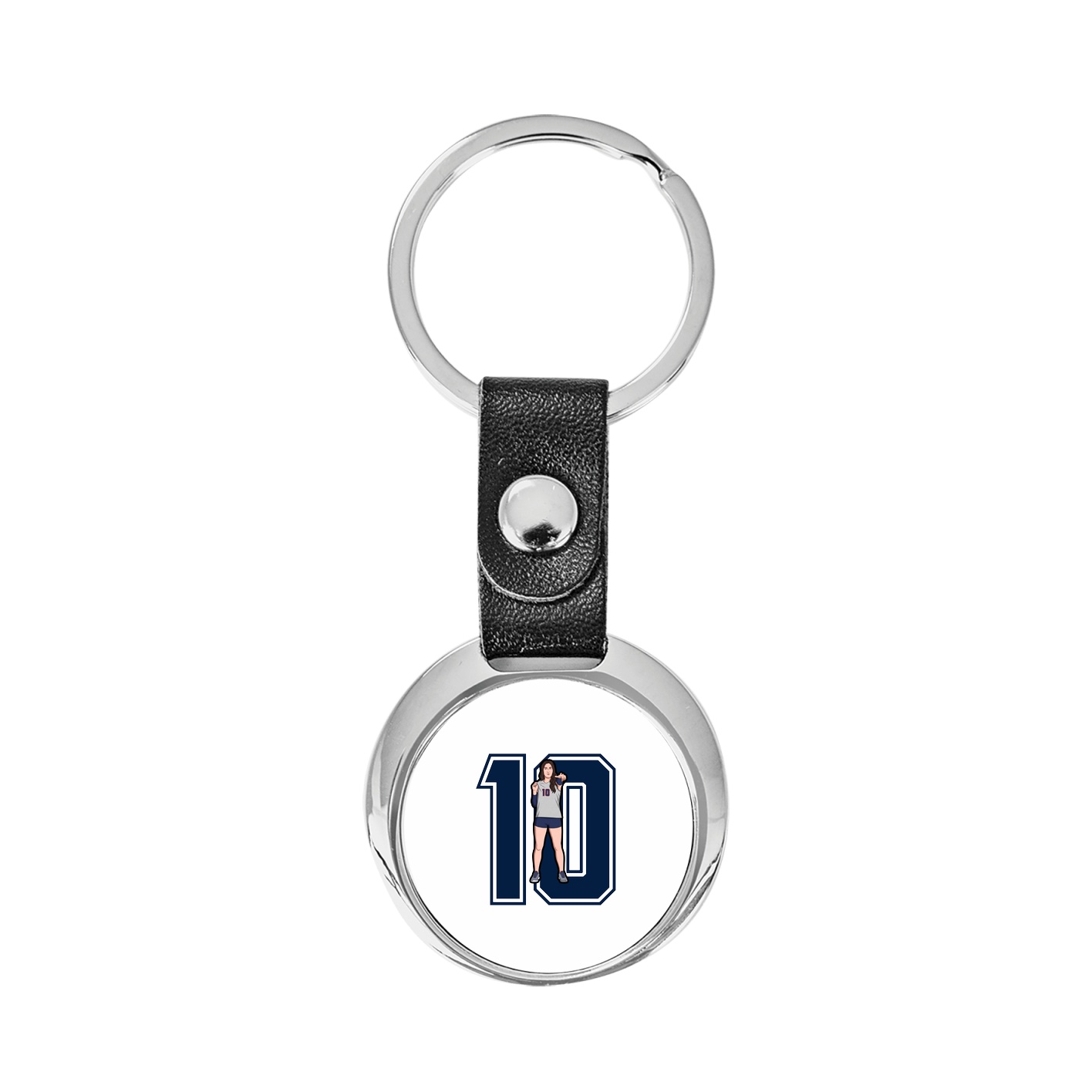 Key Chain — Number in Classic