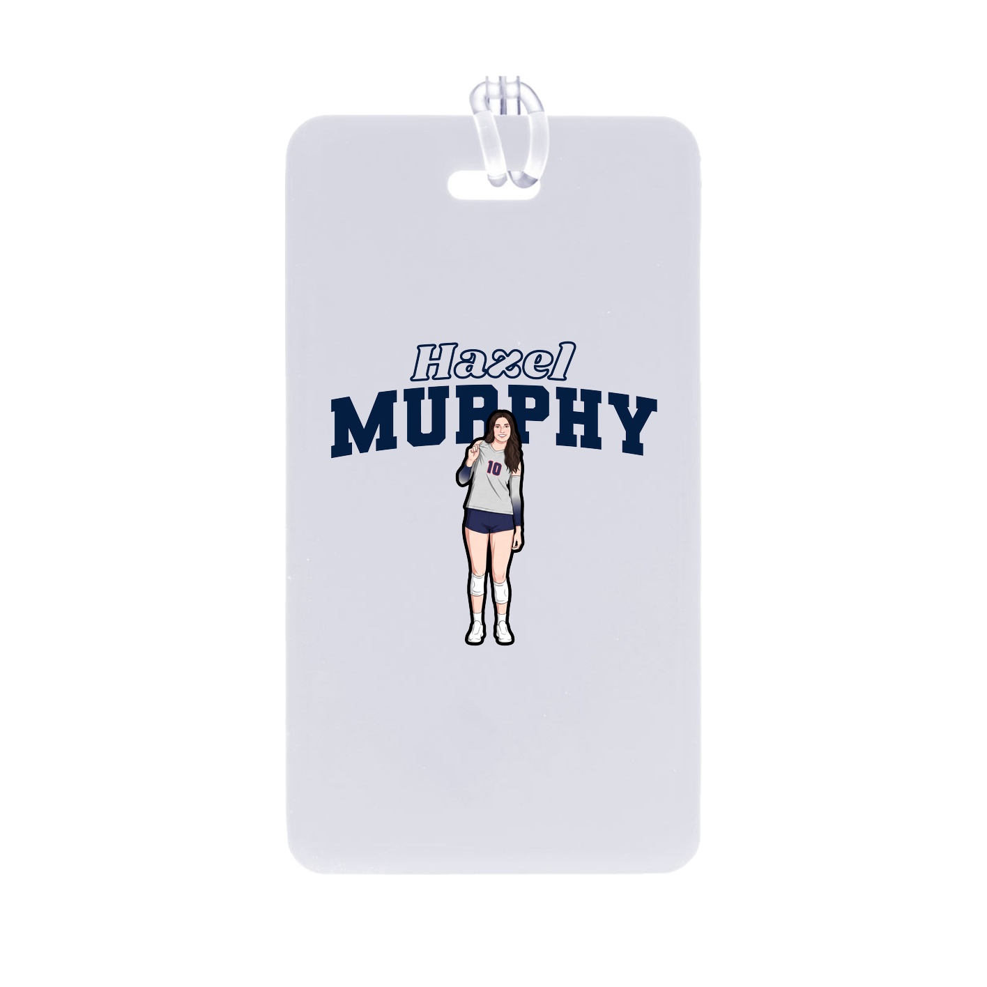 Bag Tag — Name Arch in Classic