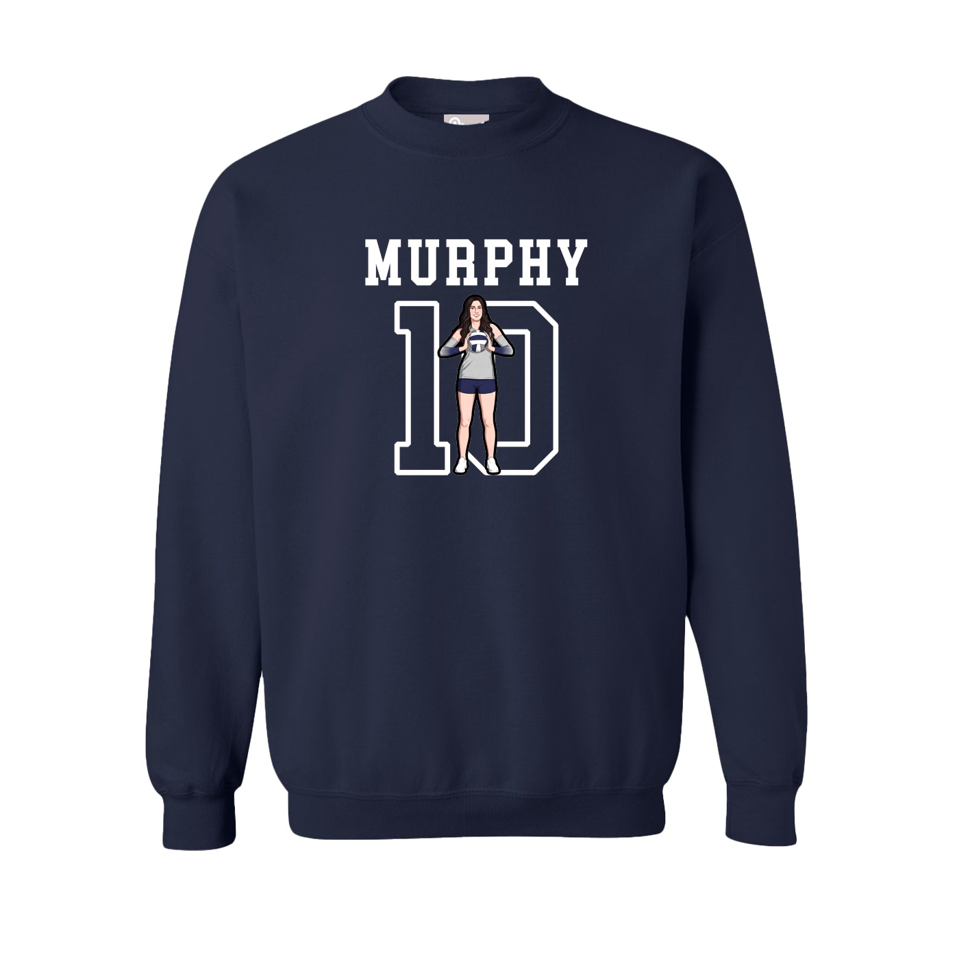 Fleece Crew — Shirsey in Navy