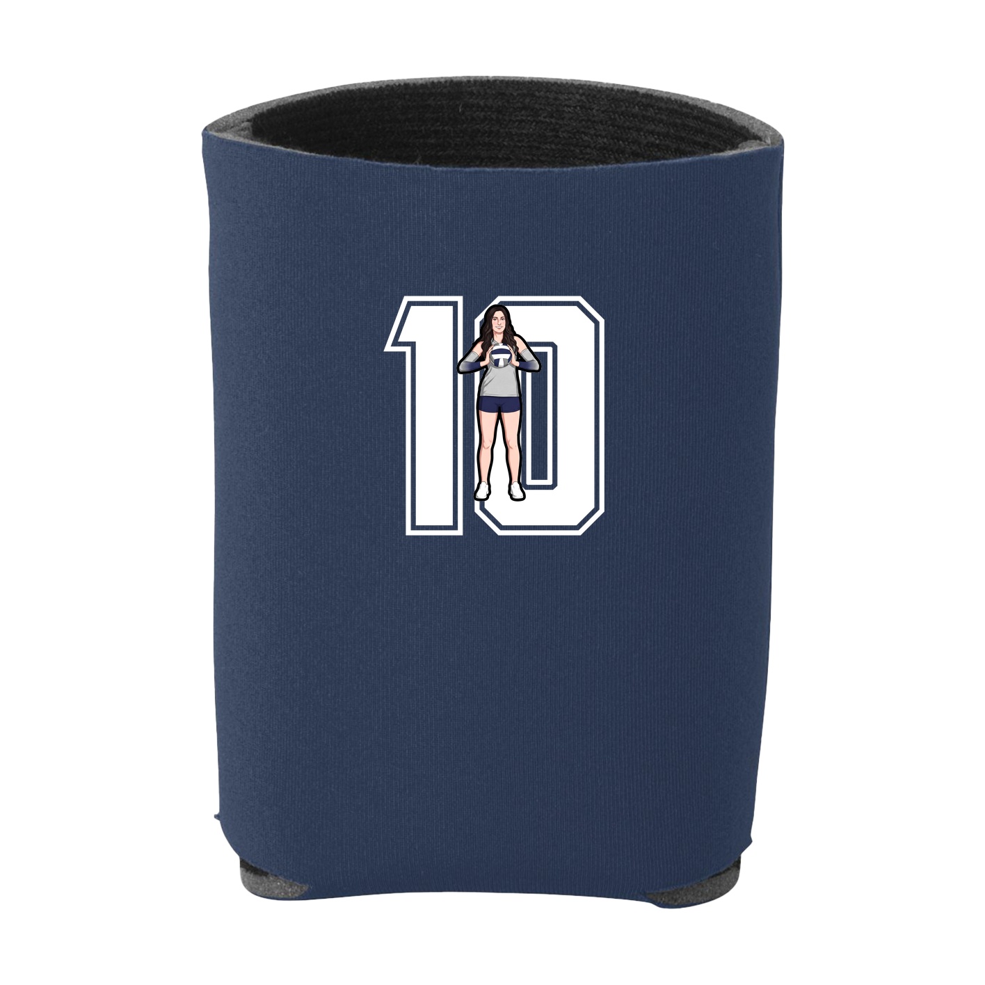 Can Holder — Number in Navy