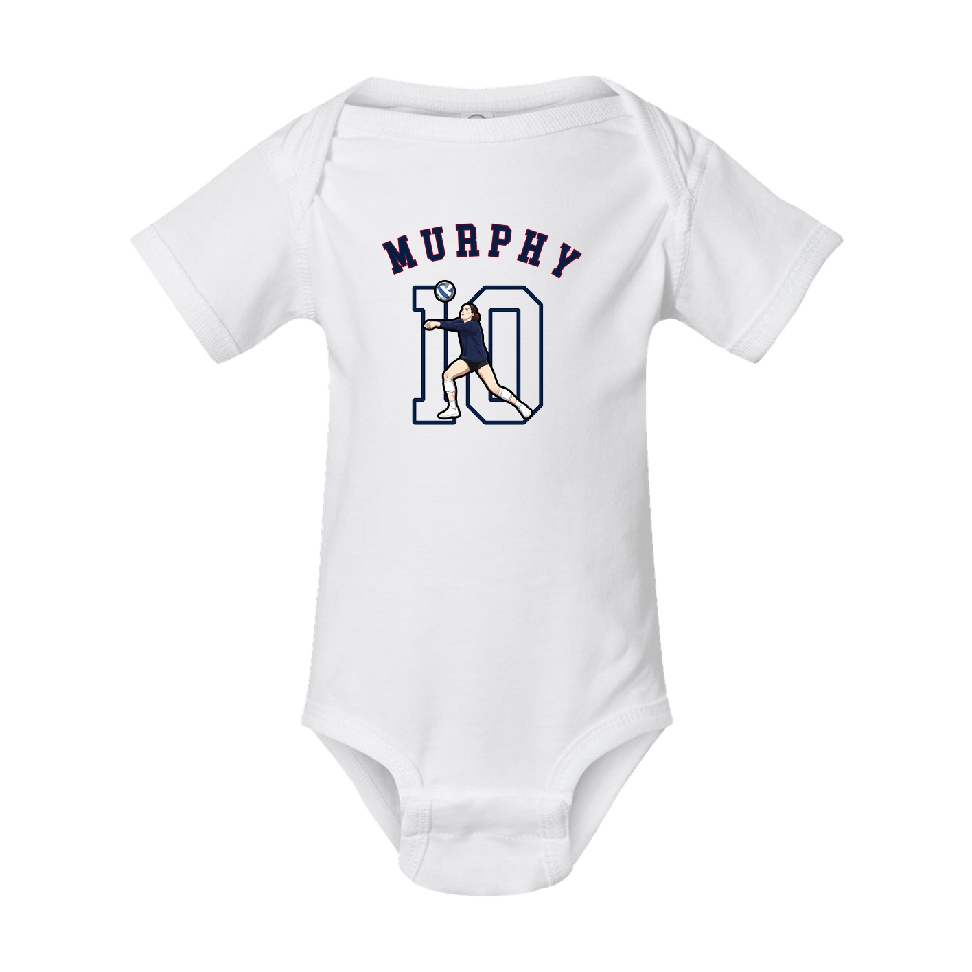 Baby Onesie — Shirsey Arch in White