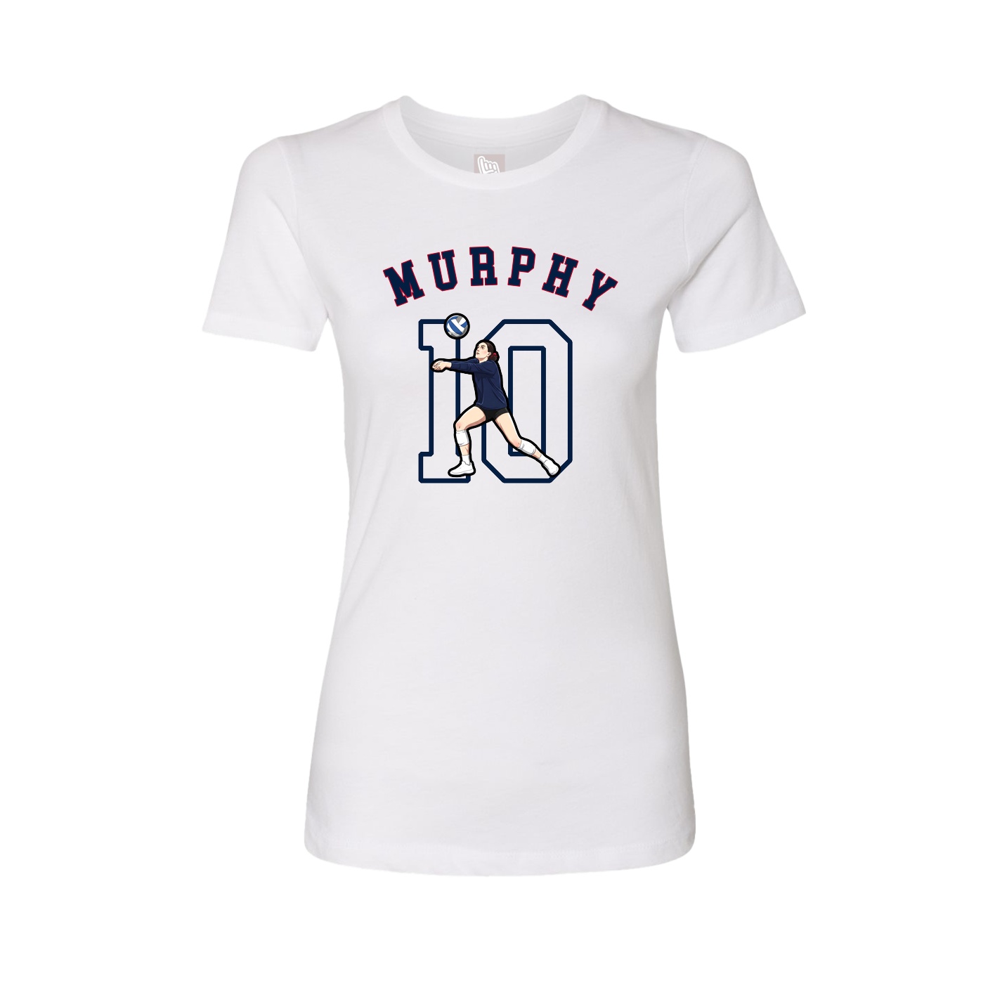 Womens Tee — Shirsey Arch in White