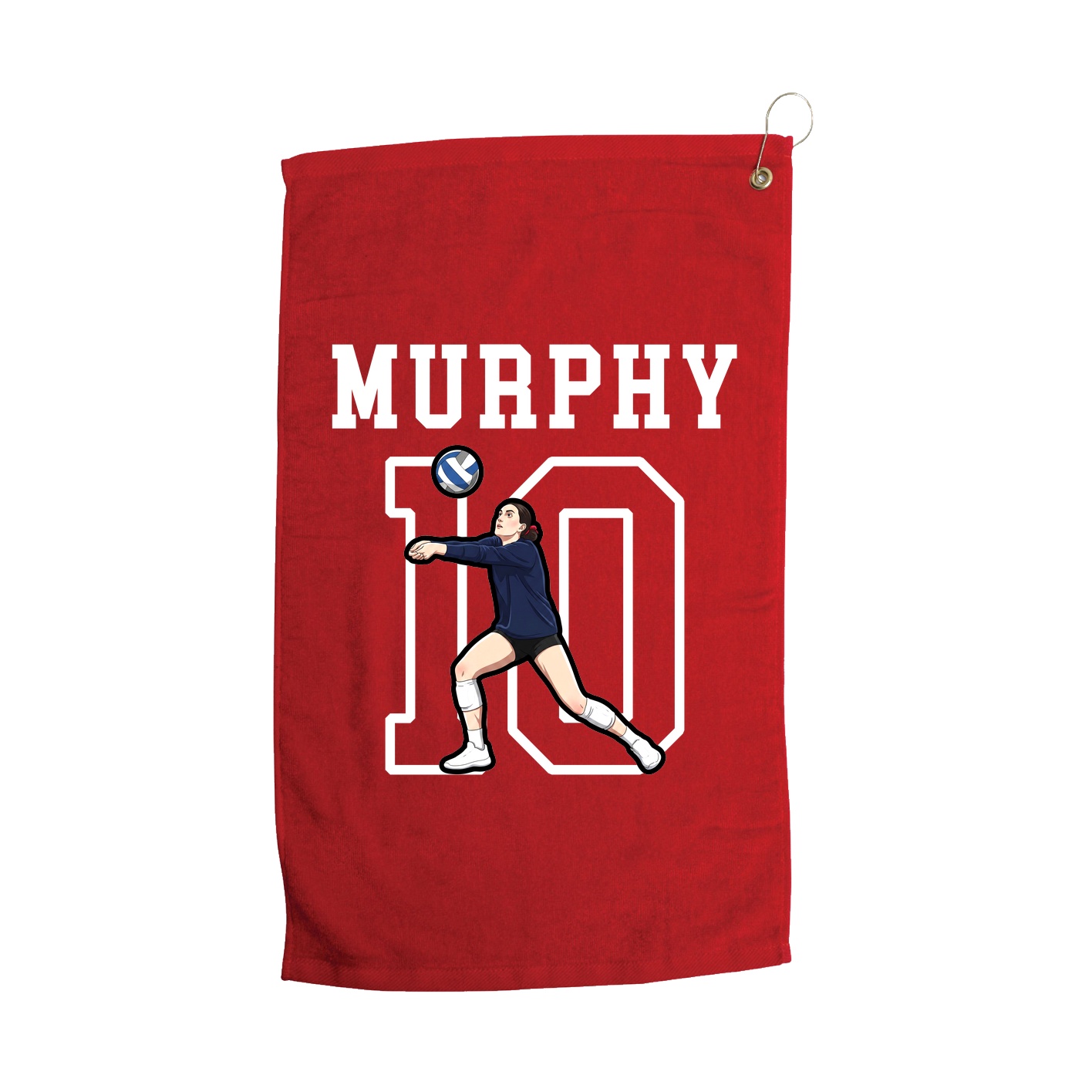 Golf Towel — Shirsey in Red