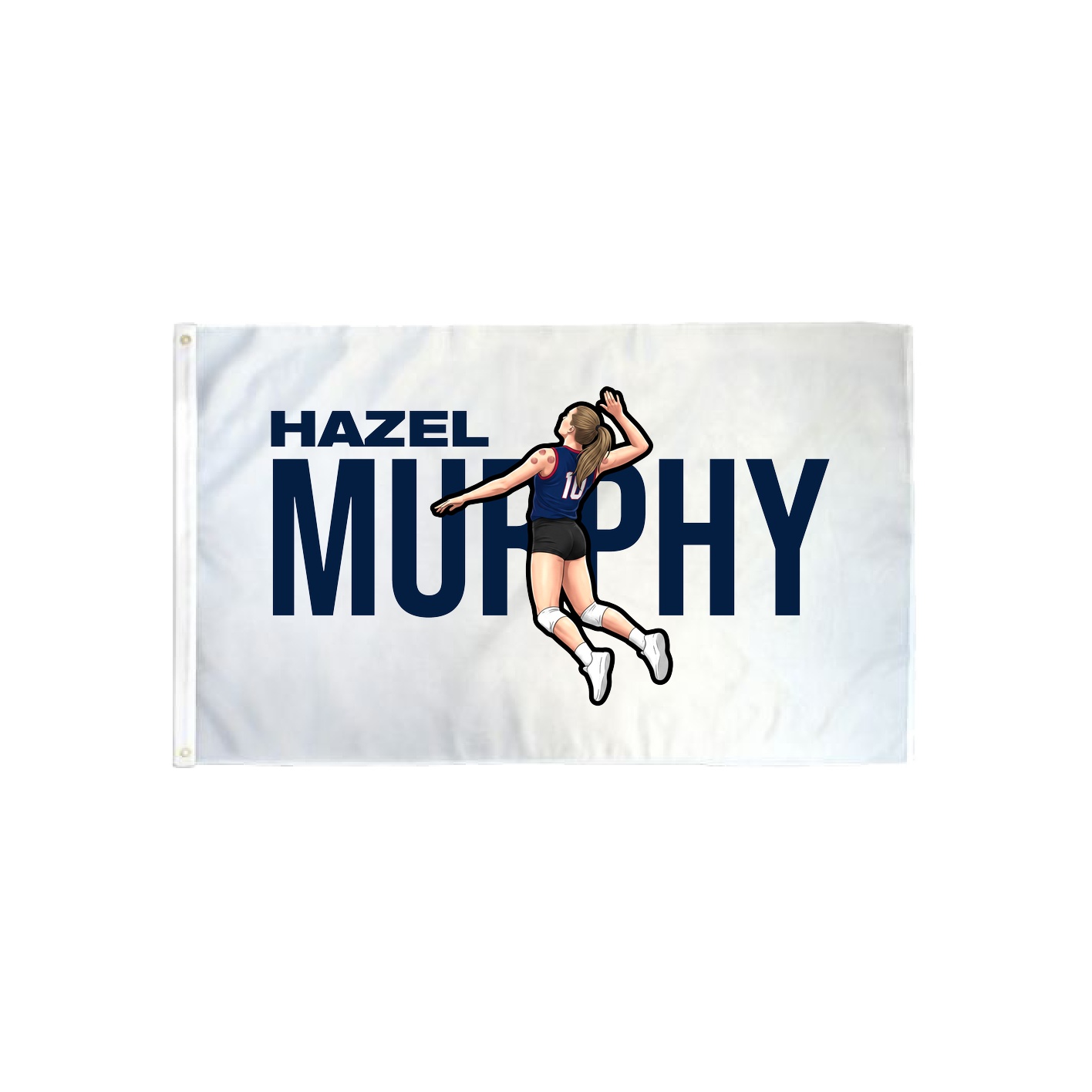 3x5 Flag — Player Name in Classic