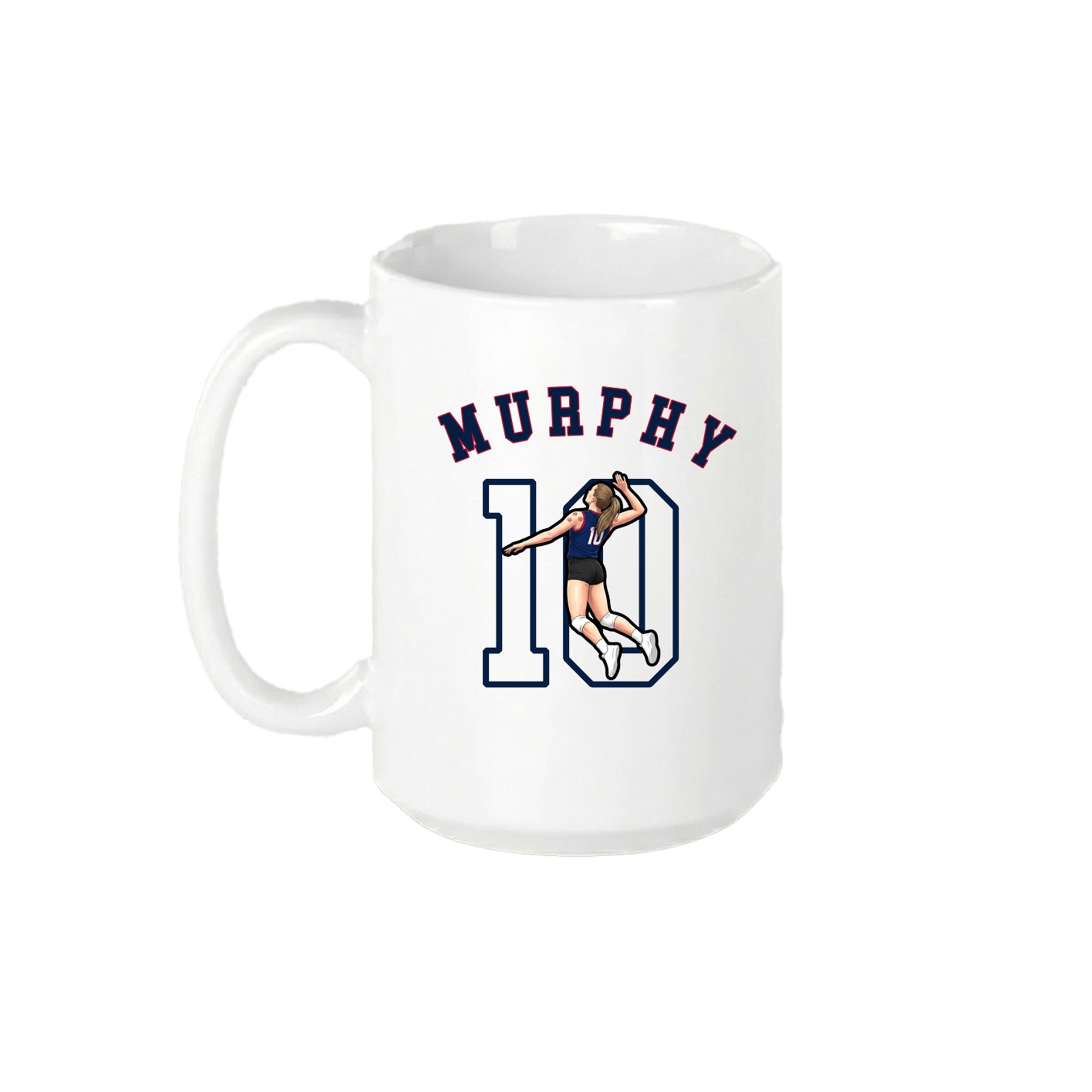 15oz Coffee Mug — Shirsey Arch in White