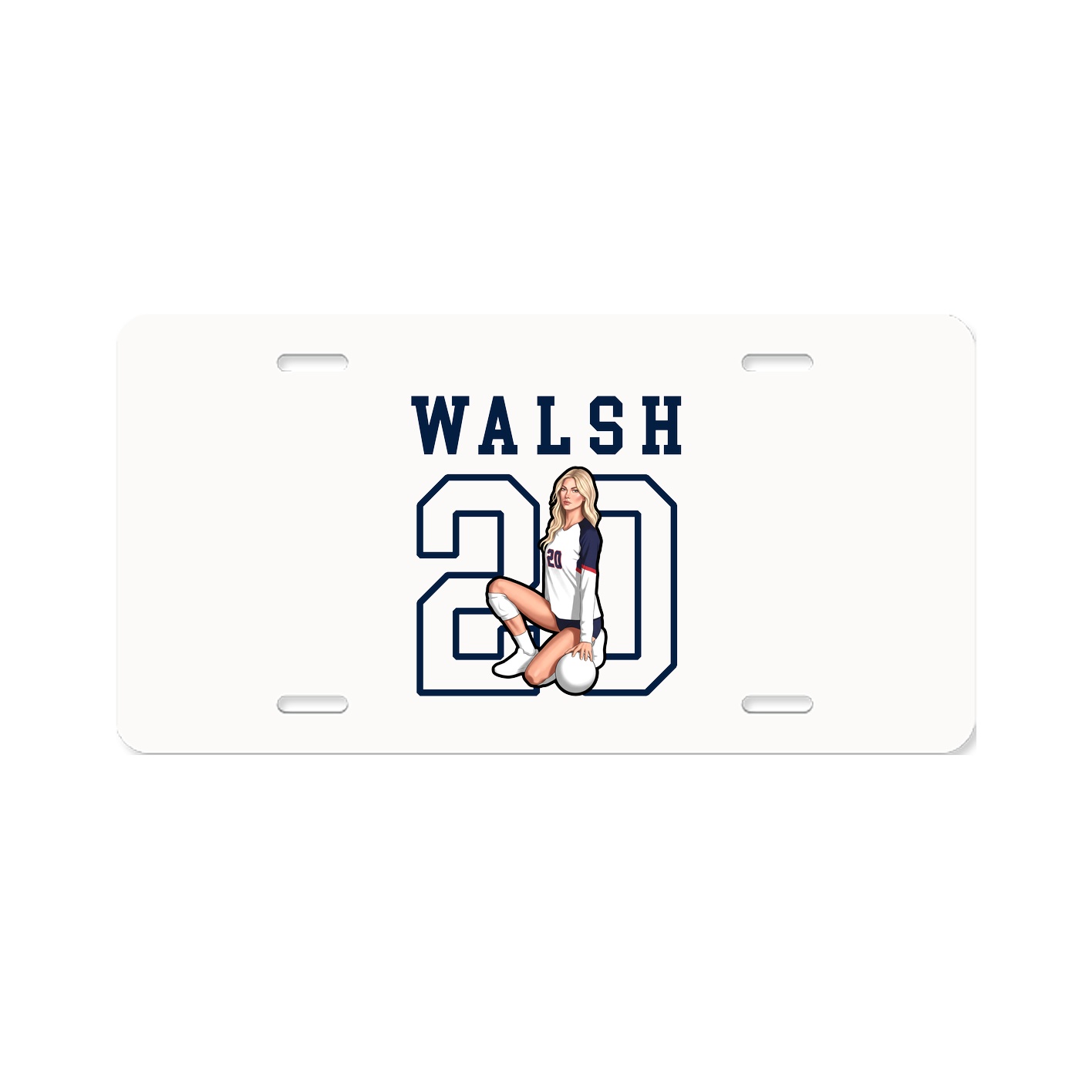 License Plate — Shirsey in Classic