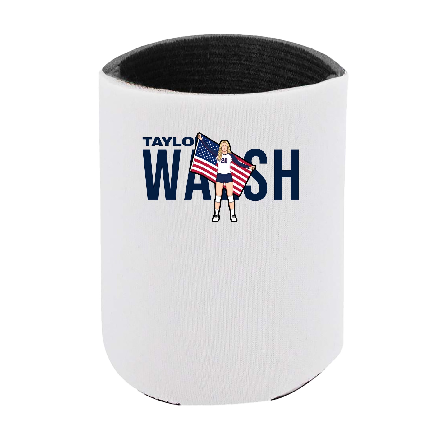Can Holder — Player Name in White