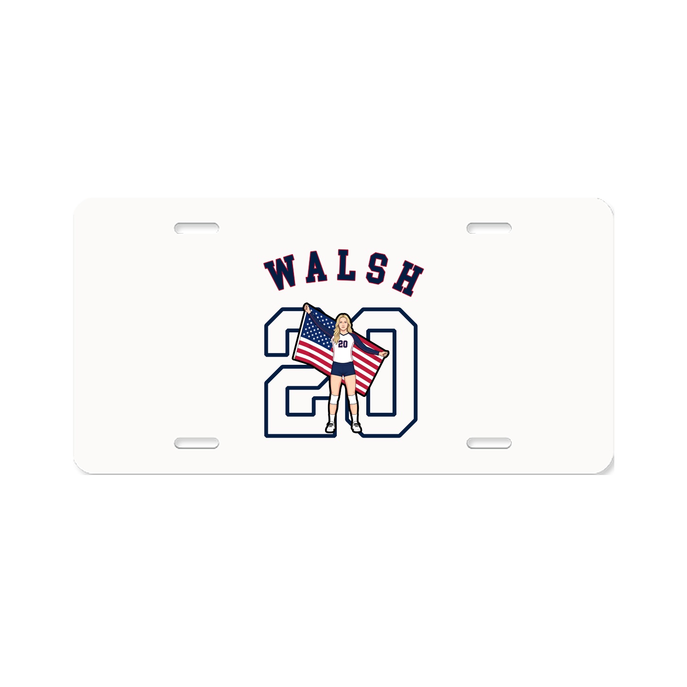 License Plate — Shirsey Arch in Classic